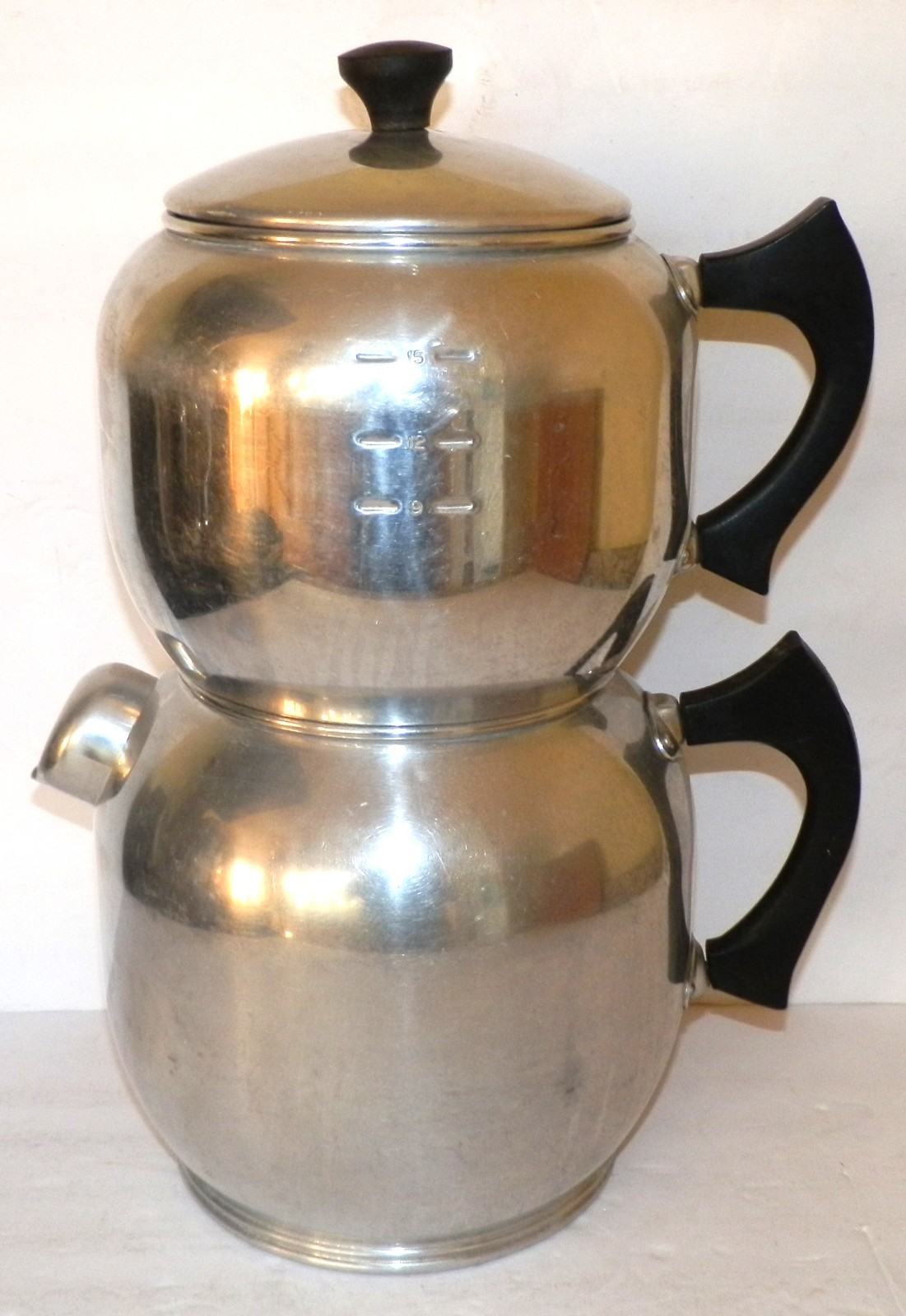 Vintage West Bend Aluminum Co. Kwik Drip Coffee Maker Made in West Bend, WI, USA Vintage West Bend Aluminum Co. Kwik Drip Coffee Maker Made in West Bend, WI, USA