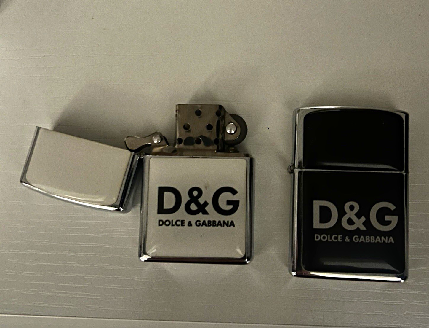 Dolce & Gabbana D&G original Lighters qty 2 Dolce & Gabbana D&G original Lighters qty 2
