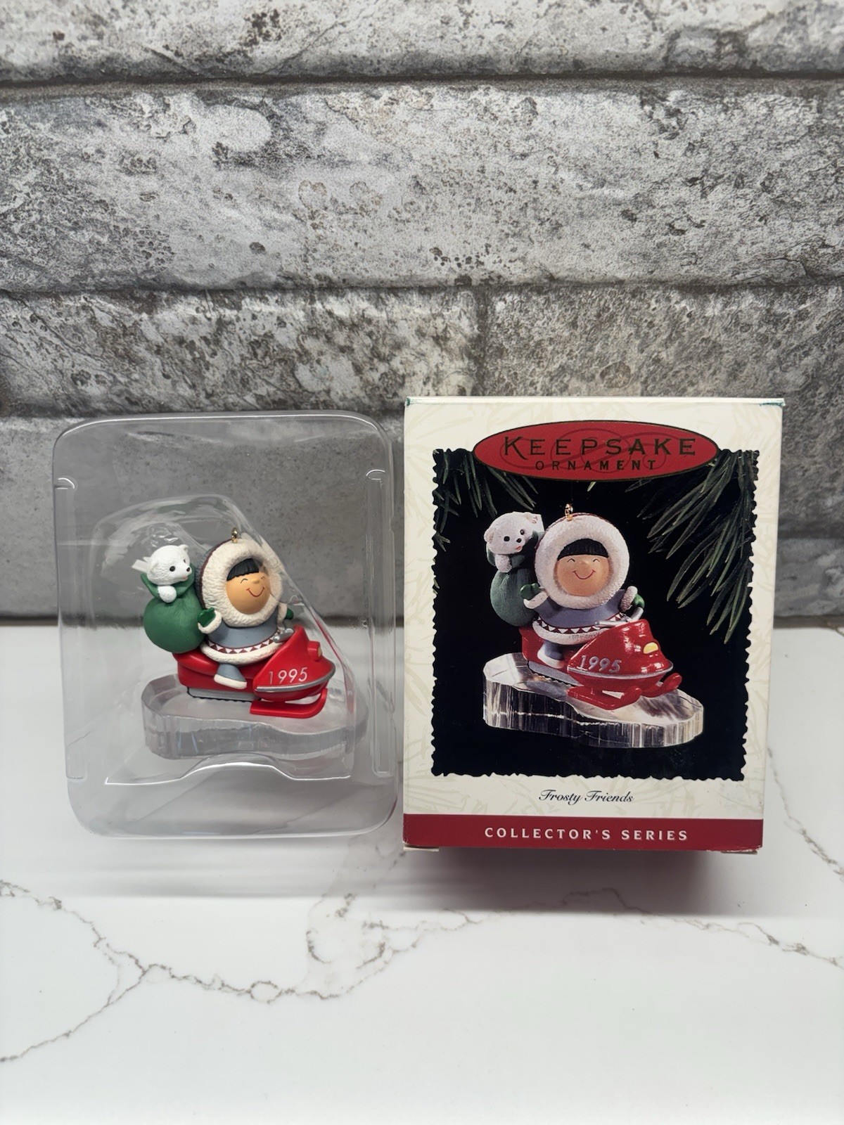 Frosty Friends #16 Vintage 1995 Hallmark Keepsake Christmas Ornament With Box