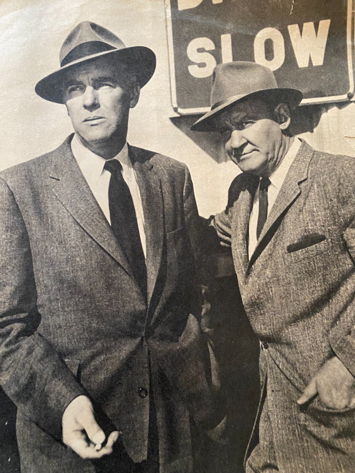 The Lineup, Warner Anderson, Tom Tully, Full Page Vintage Pinup