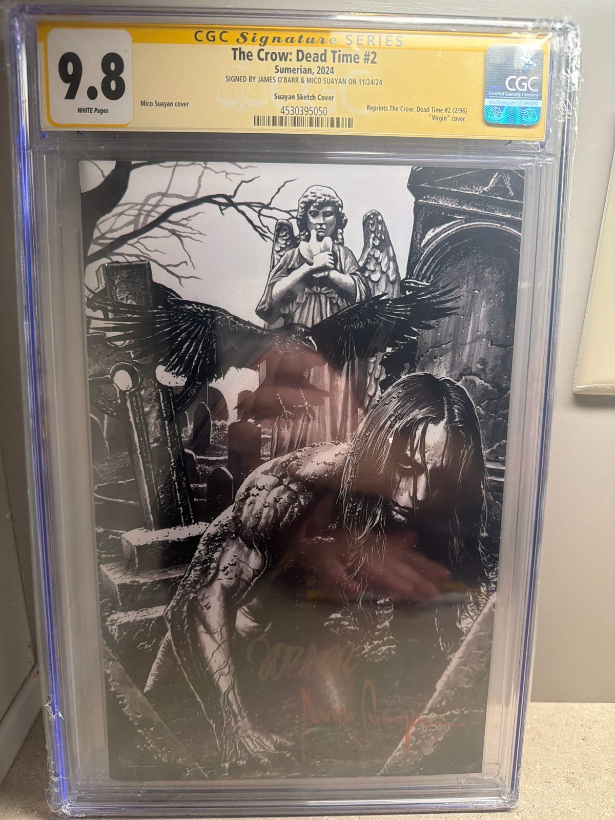 The Crow: Dead Time #2 - CGC 9.8 2x signed