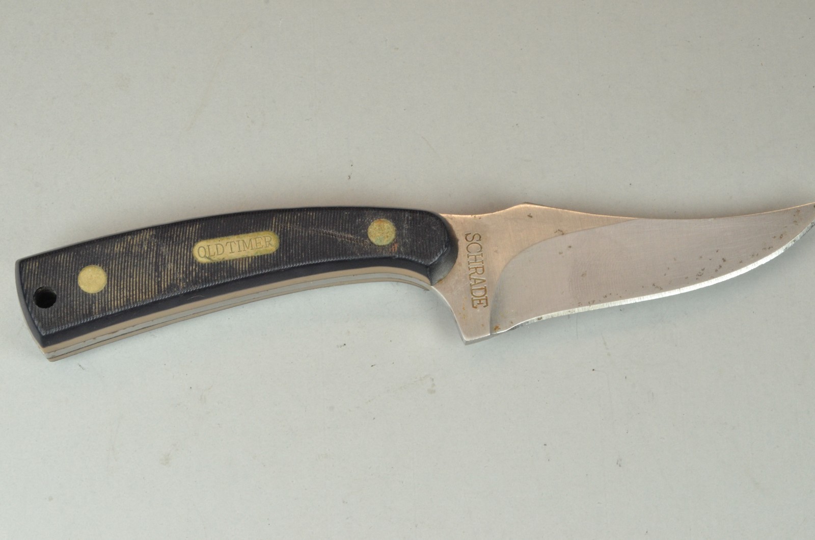 Vintage Schrade Old Timer 152OT Sharpfinger USA Fixed Blade Hunting Knife Vintage Schrade Old Timer 152OT Sharpfinger USA Fixed Blade Hunting Knife