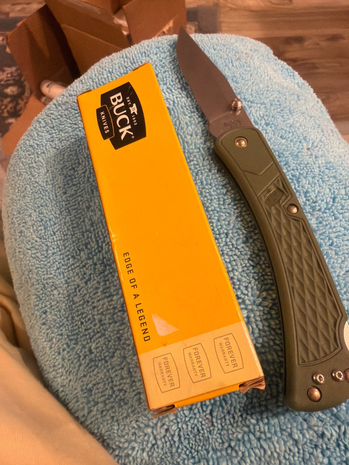 BUCK  110 SLIM LINE  Folding Hunter