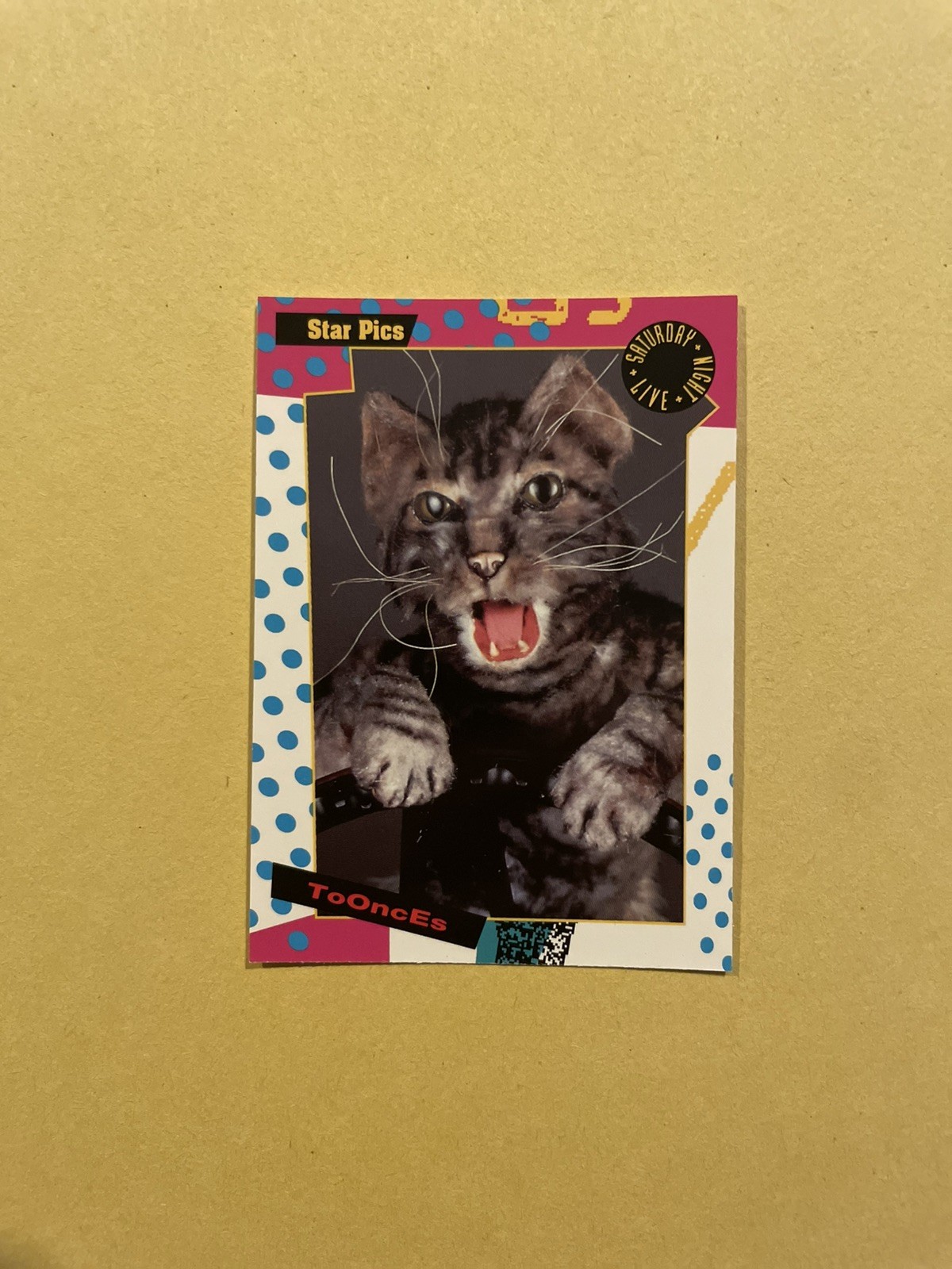 1992 Star Pics SNL Trading Card Toonces #24 Driving Cat