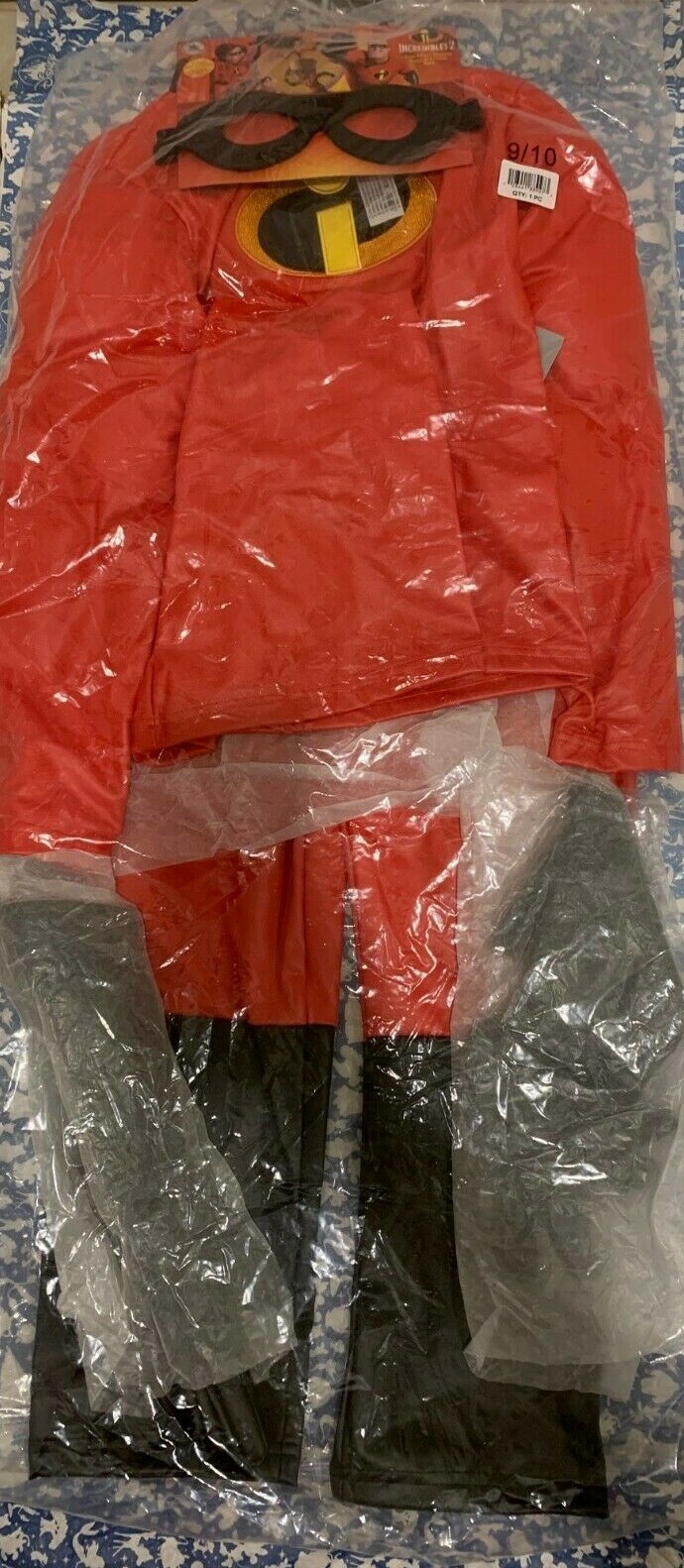 New  Disney Dash Costume for Kids Incredibles 2 Size 9 / 10 New with tag