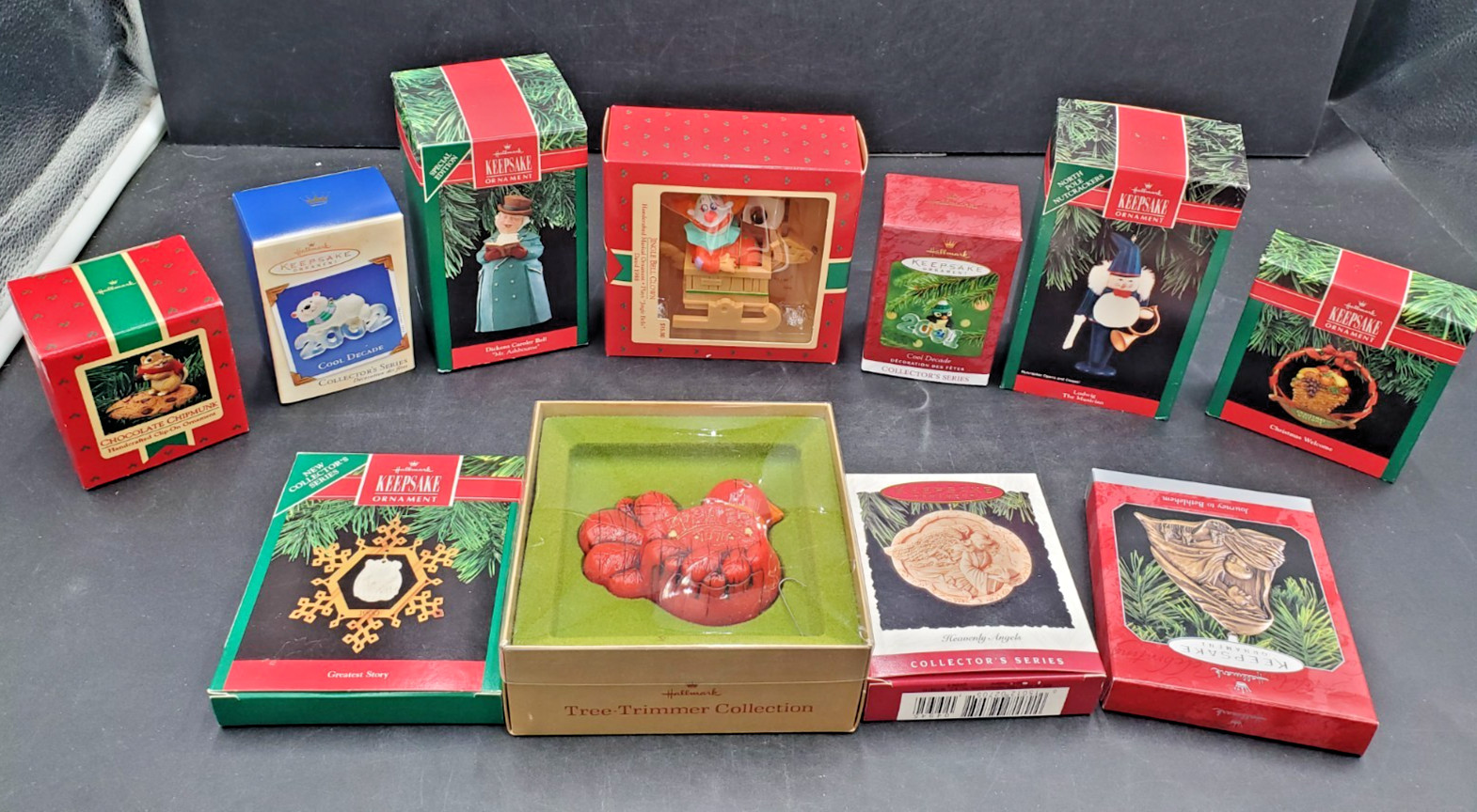 🎅🦌Hallmark Keepsake Ornament Lot of 11 vintage Christmas Decorations New NOS🎄