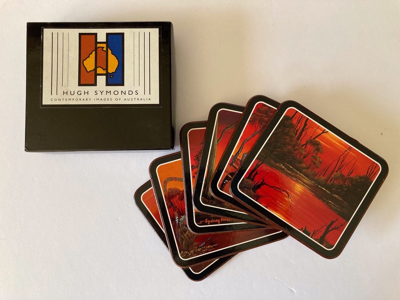 Coasters by Hugh Symonds..Contemporary Images of Australia Coasters by Hugh Symonds..Contemporary Images of Australia