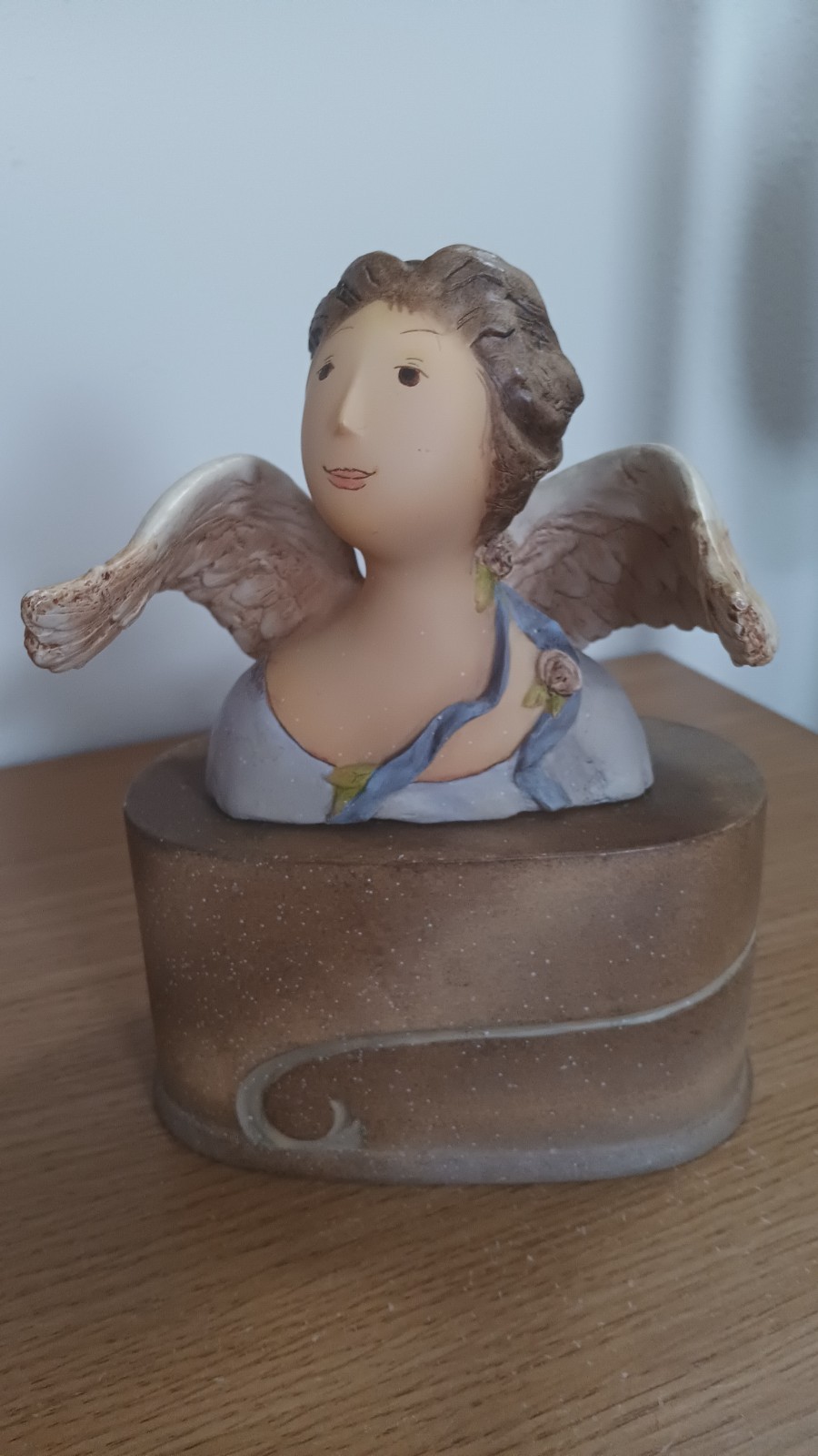 Vintage Demdaco Journey Of Grace Angel Figure On Pedestal Dreams Possibility... Vintage Demdaco Journey Of Grace Angel Figure On Pedestal Dreams Possibility...