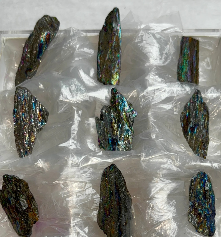 Amazing and Rare Iridescent Hematite – Rock Currier Collection (1992 Find) Amazing and Rare Iridescent Hematite – Rock Currier Collection (1992 Find)