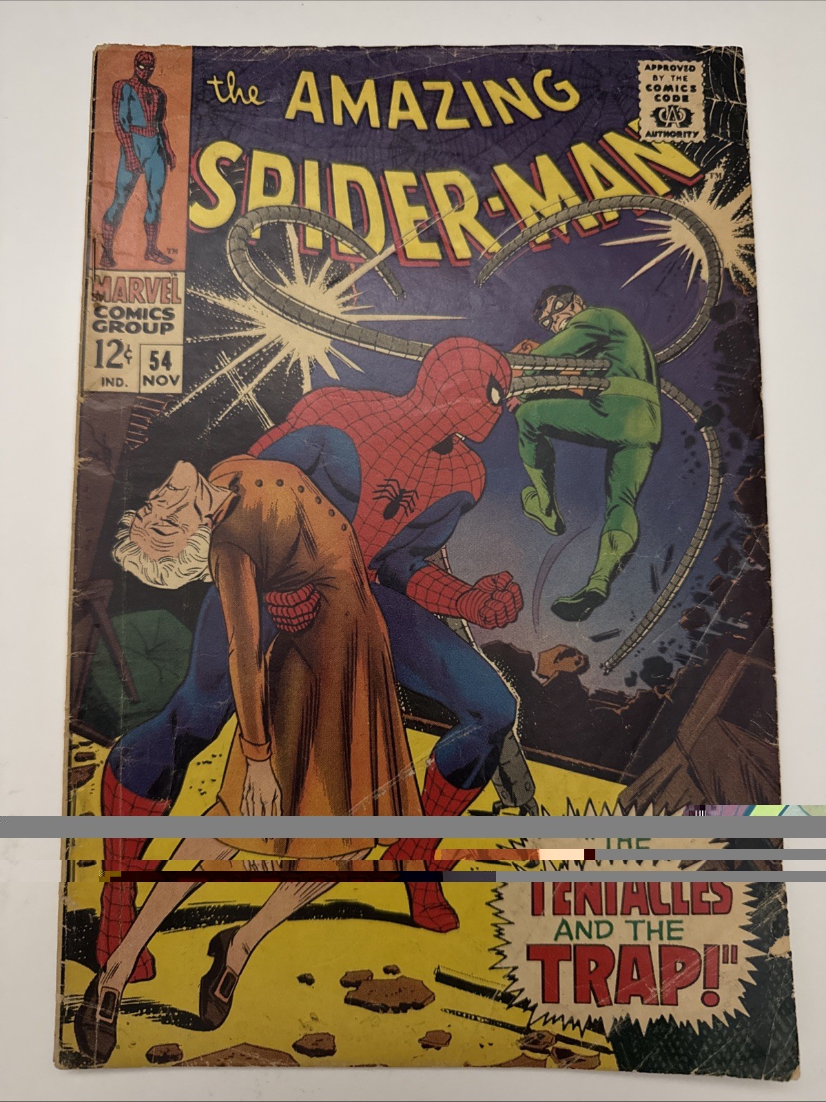 The Amazing Spider-Man #54 (Marvel Comics November 1967) 🔥 VG Condition The Amazing Spider-Man #54 (Marvel Comics November 1967) 🔥 VG Condition