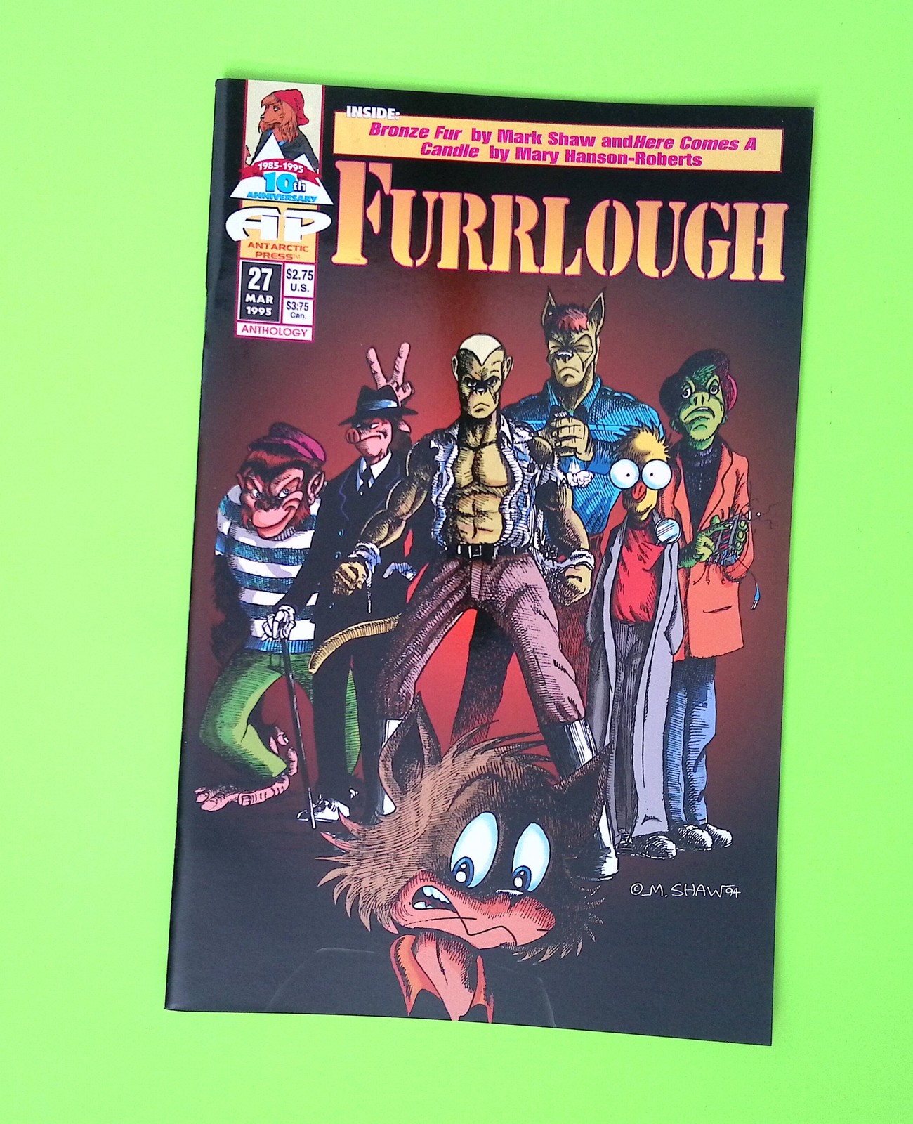 Furrlough #27 1995 Antarctic Press High Grade Comic Book Q133-50 Furrlough #27 1995 Antarctic Press High Grade Comic Book Q133-50