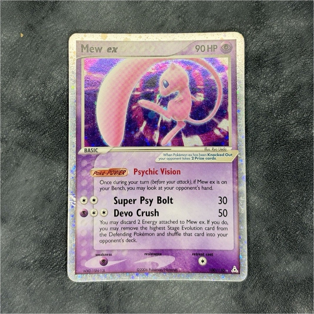 Mew ex 100/110 Ex Holon Phantoms Holo English 2006