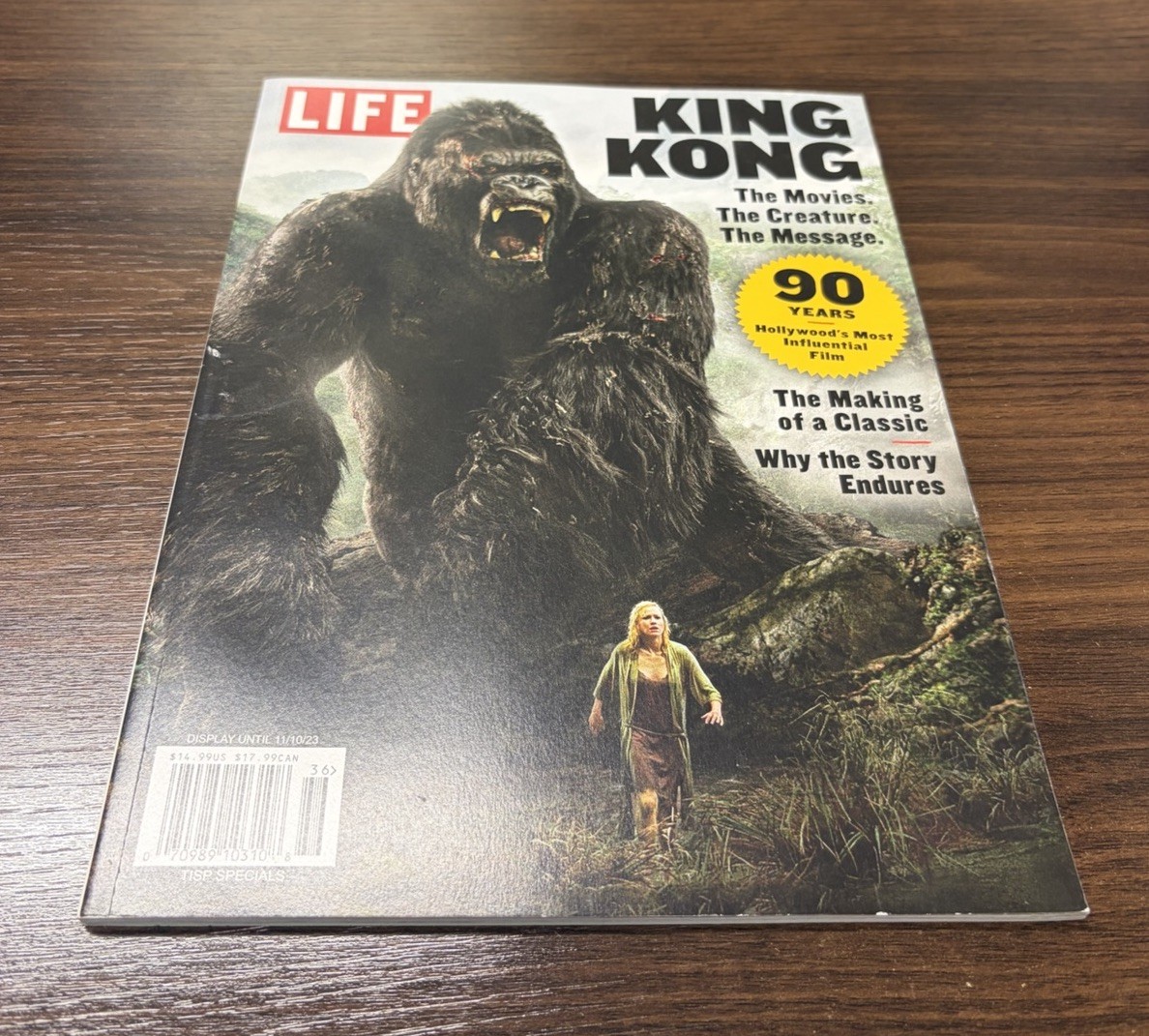KING KONG 90 YEARS LIFE MAGAZINE 2023 THE MOVIES THE CREATURES THE MESSAGE #1
