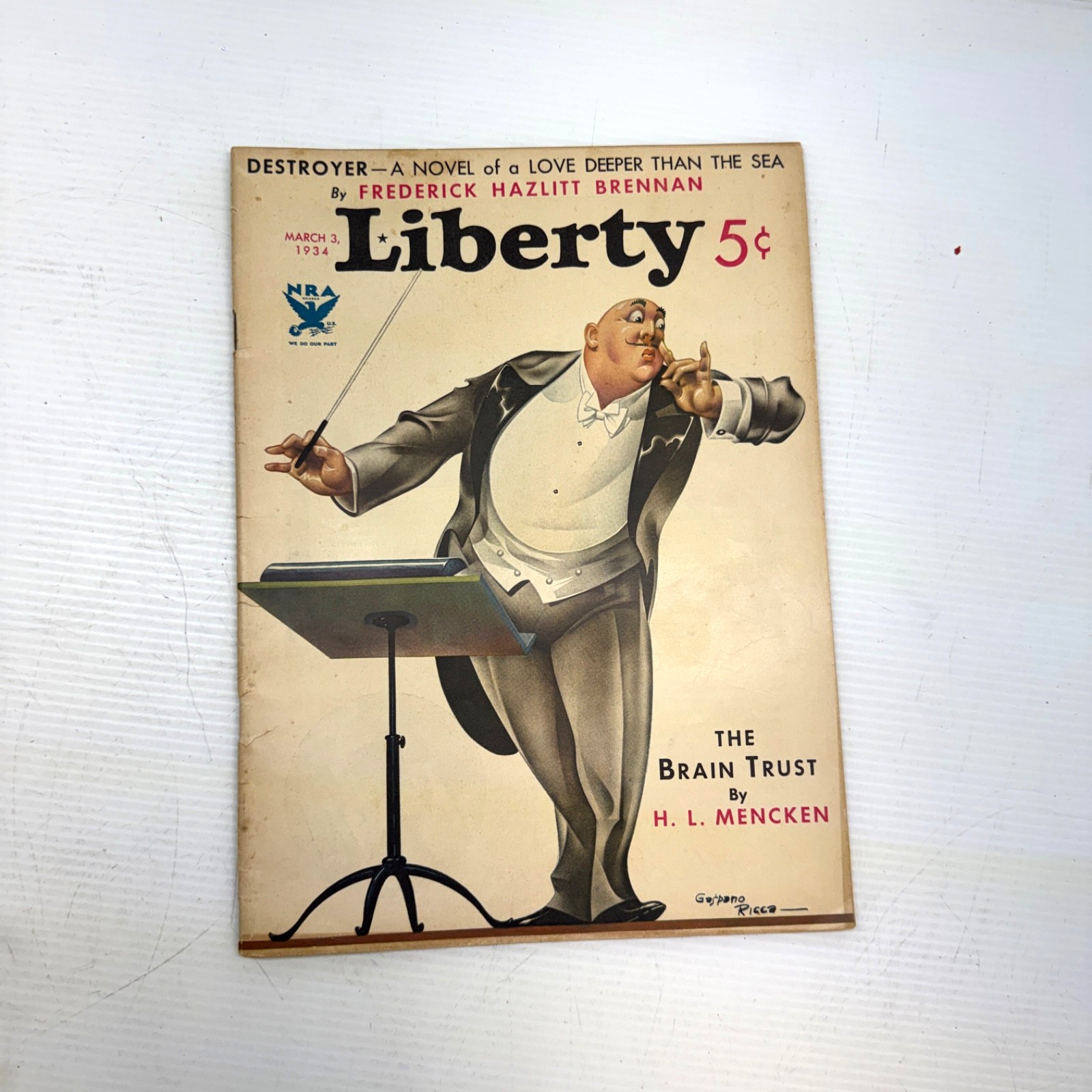MAG: Liberty 3/3/1934-Erle Stanley Gardner Perry Mason story Frank Gordon