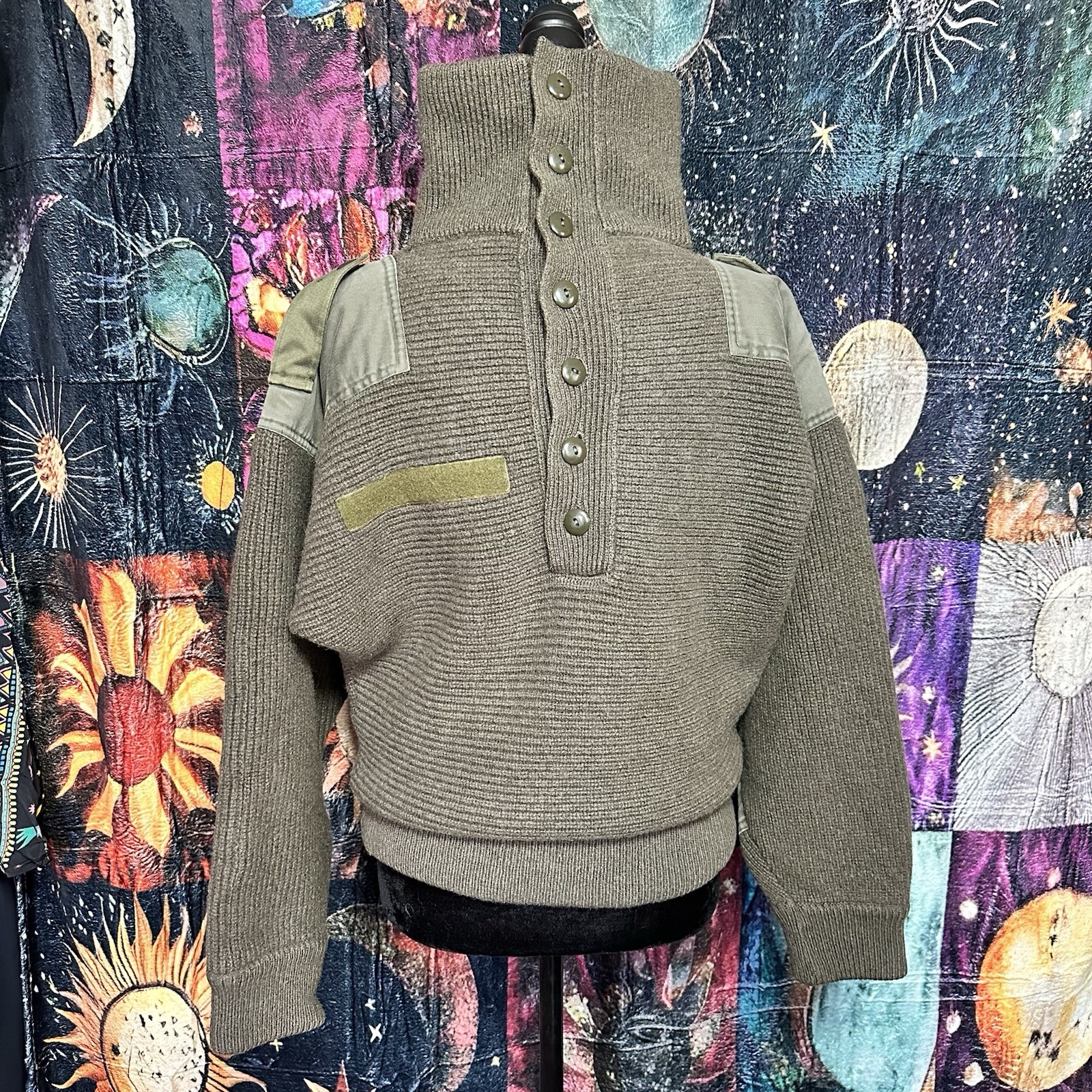 VTG 1983 Austrian Bundesheer Heavy Heereseigentum Mint Edmund Göbel Sweater. L.