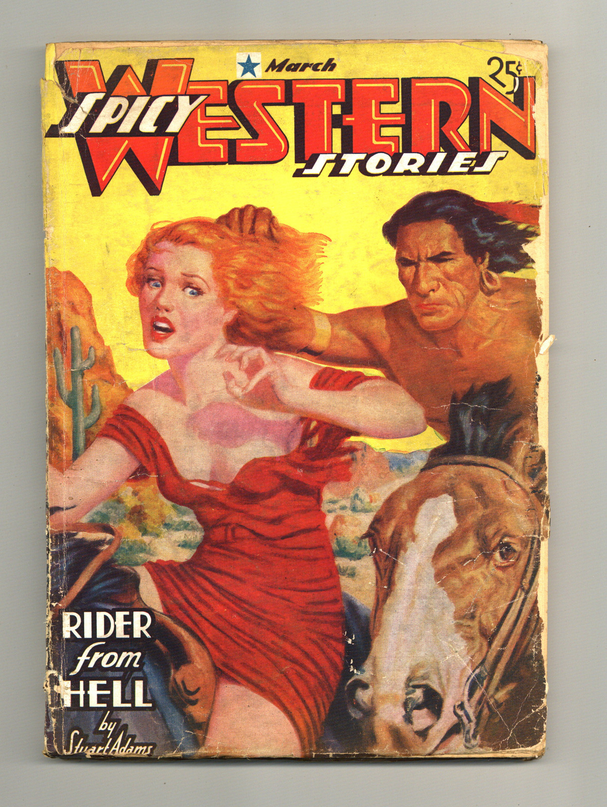 Spicy Western Stories Pulp Mar 1937 Vol. 1 #5 FR