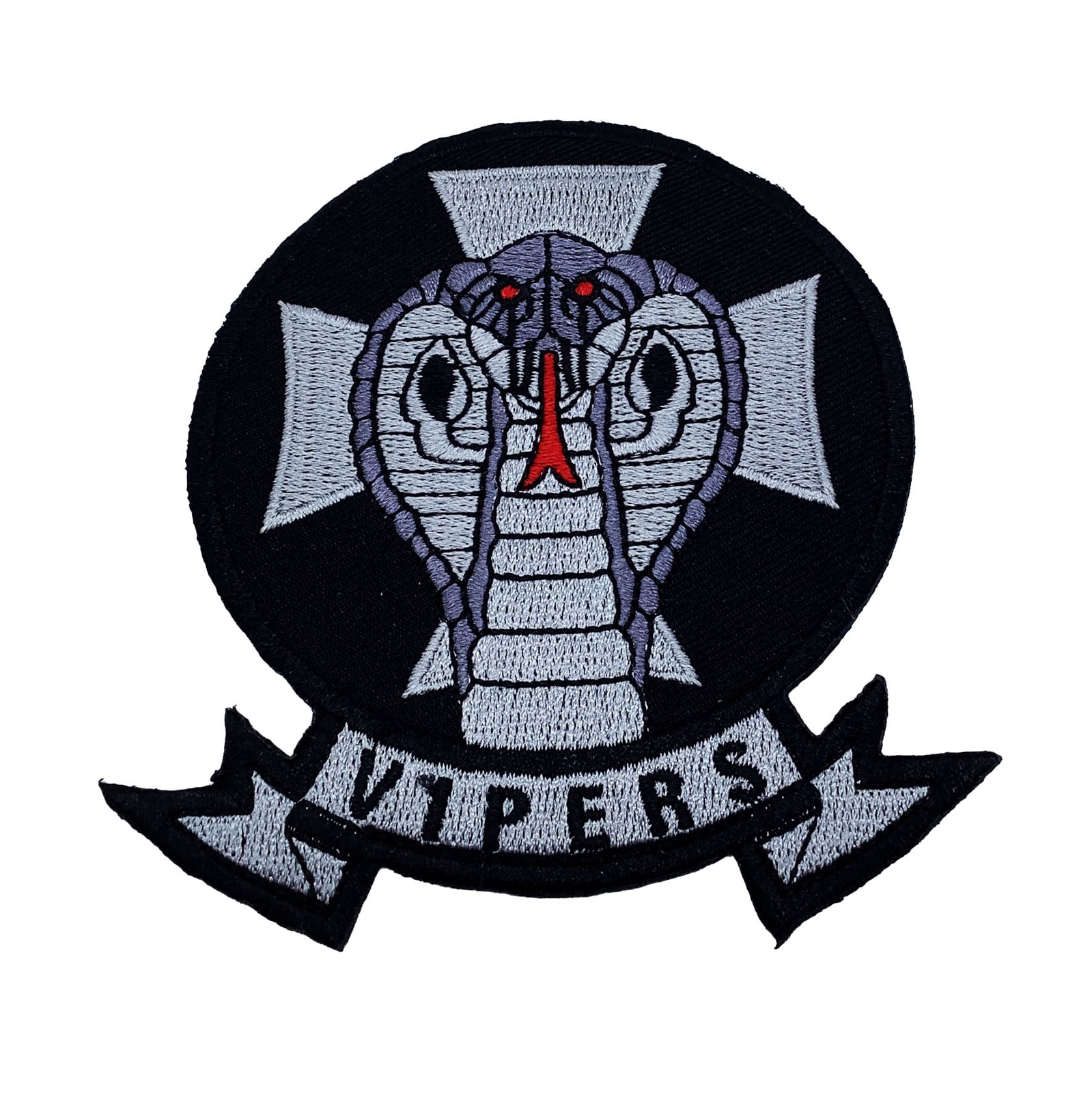 HMLA-169 VIPERS (Black/Gray) Patch – With Hook and Loop HMLA-169 VIPERS (Black/Gray) Patch – With Hook and Loop