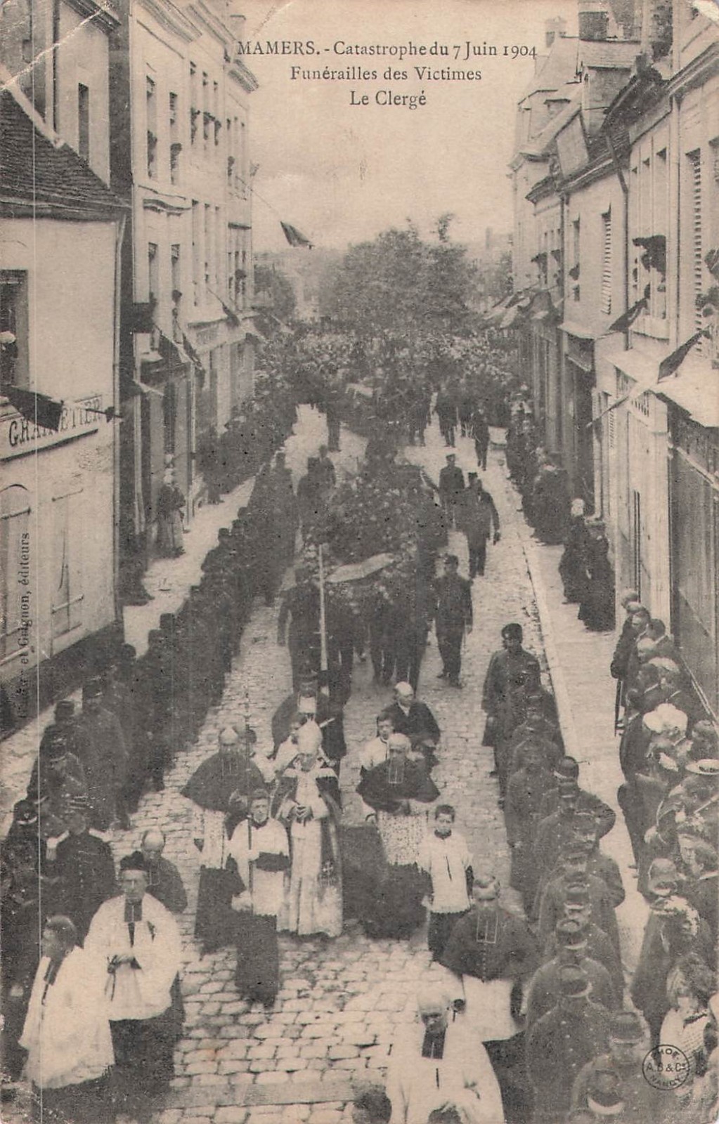 mamers, la catastrophe du 7 juin 1904. 88137 mamers, la catastrophe du 7 juin 1904. 88137