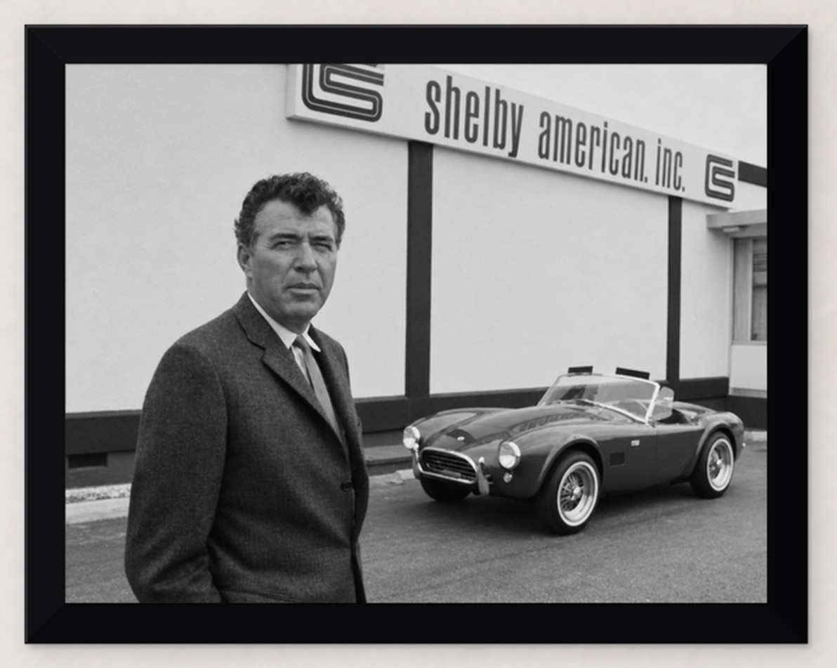 12X9.5 FRAMED CARROLL SHELBY 