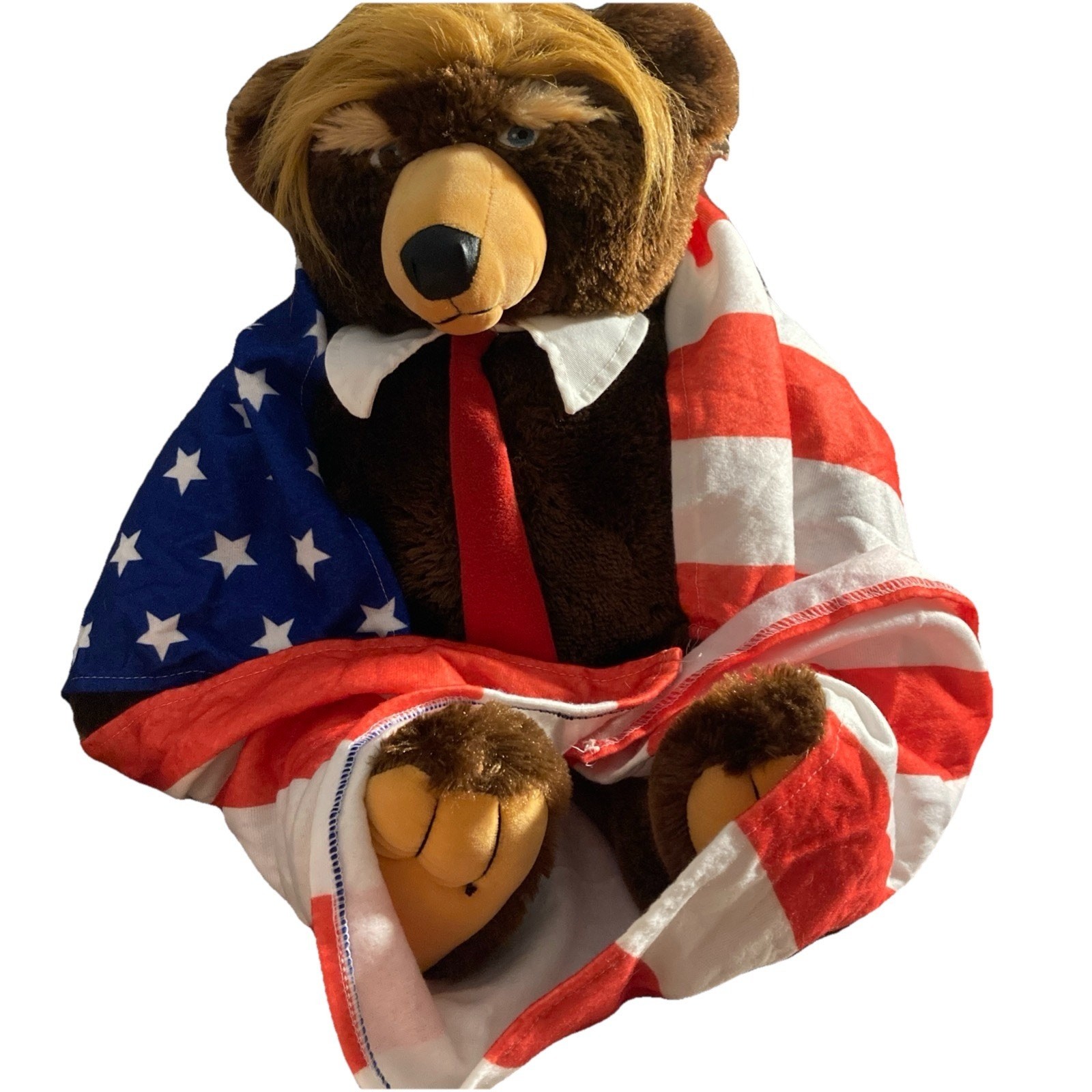 Donald Trump Trumpy Teddy Bear Original Authentic Deluxe 22 Donald Trump Trumpy Teddy Bear Original Authentic Deluxe 22