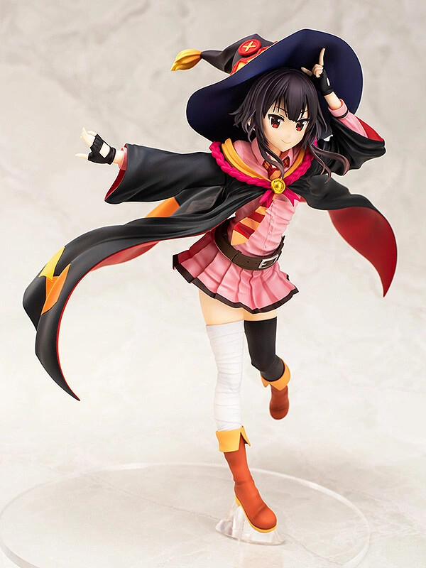 chara-ani KonoSuba figure Megumin 1/7 scale Student Wear