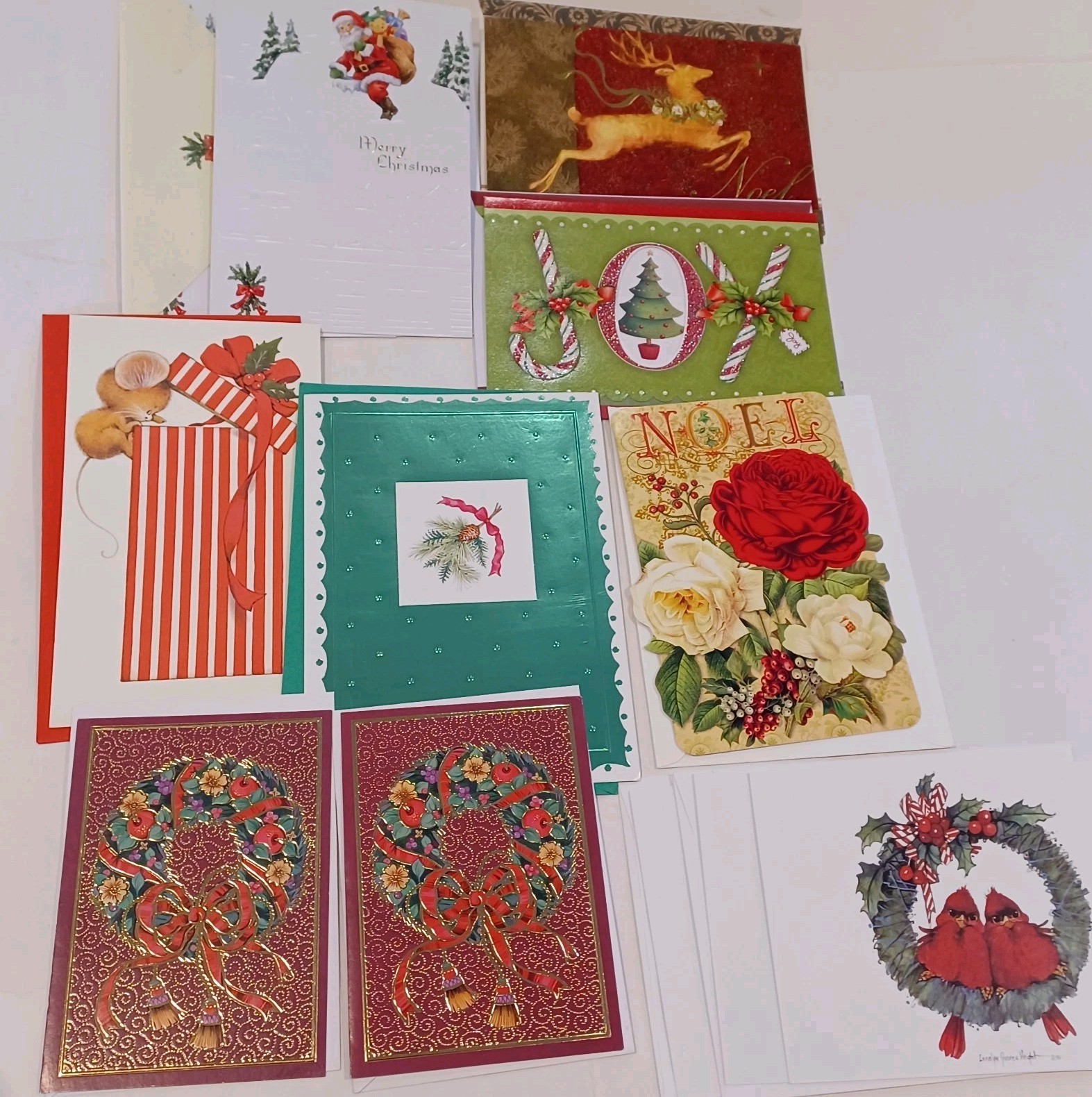 Vtg/Now Christmas Cards Unused With Envelopes Cleo Paper Magic Drawing Board + Vtg/Now Christmas Cards Unused With Envelopes Cleo Paper Magic Drawing Board +