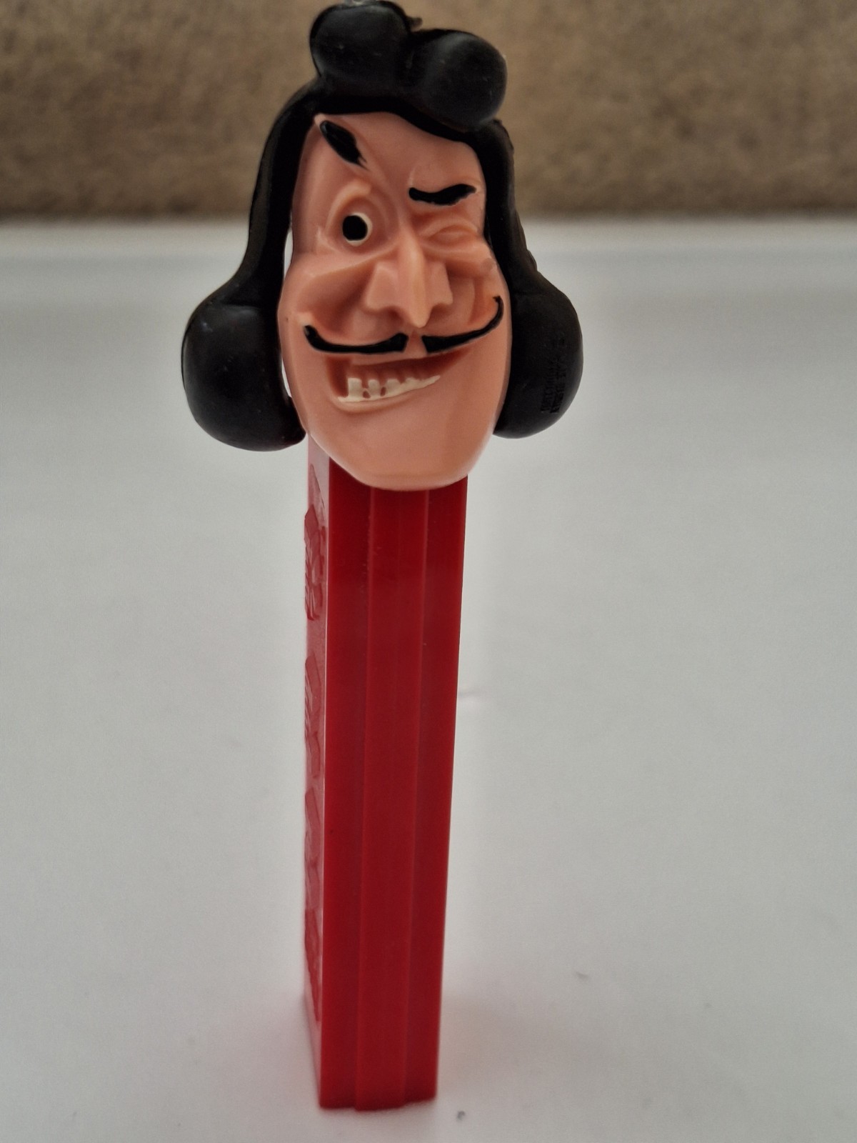Vintage 1969  Captain Hook PEZ Dispenser No Feet - Austria 3.9
