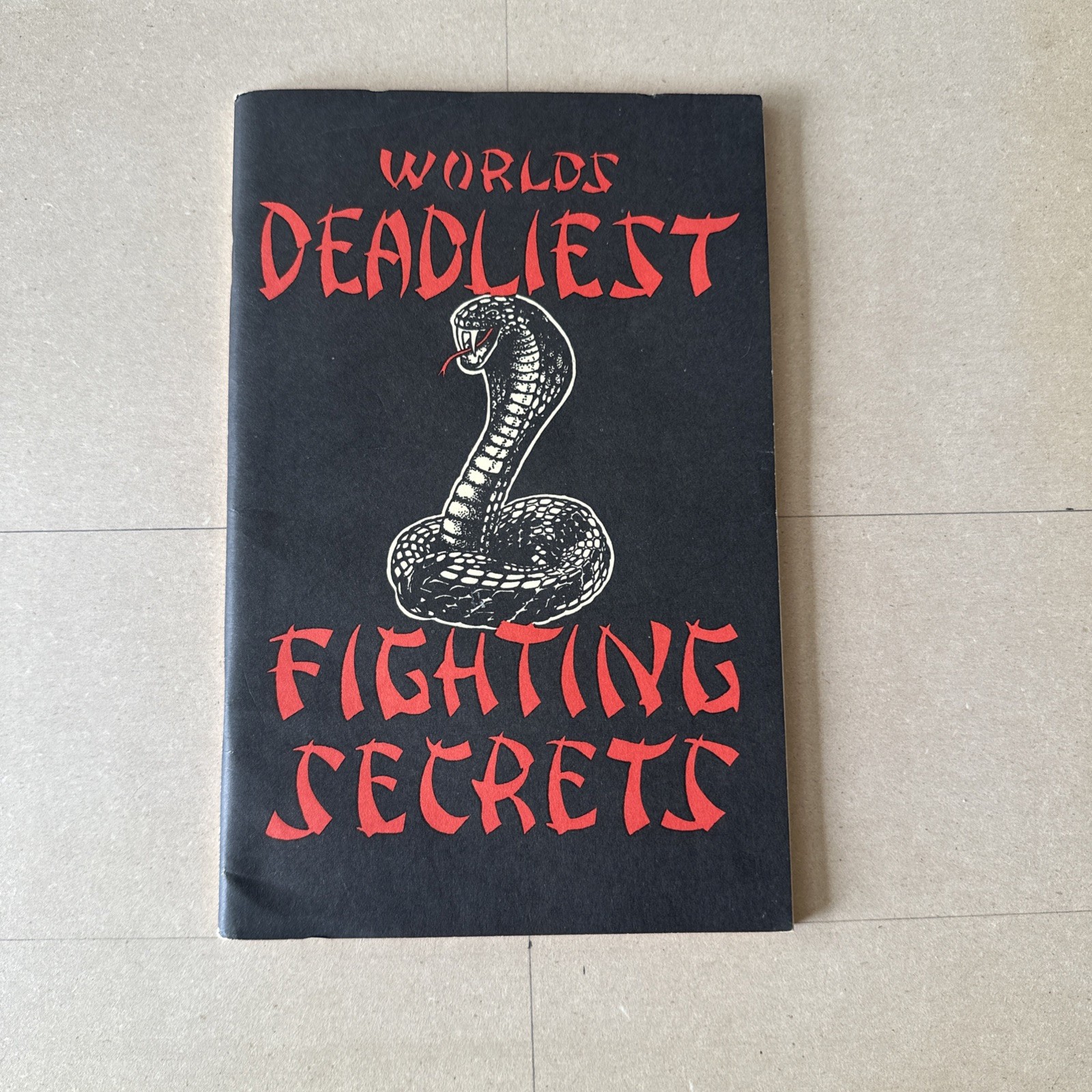 WORLDS DEADLIEST FIGHTIN SECRETS 1ST PRINT COUNTE DANTE 1968 VF RARE MAIL ORDER WORLDS DEADLIEST FIGHTIN SECRETS 1ST PRINT COUNTE DANTE 1968 VF RARE MAIL ORDER