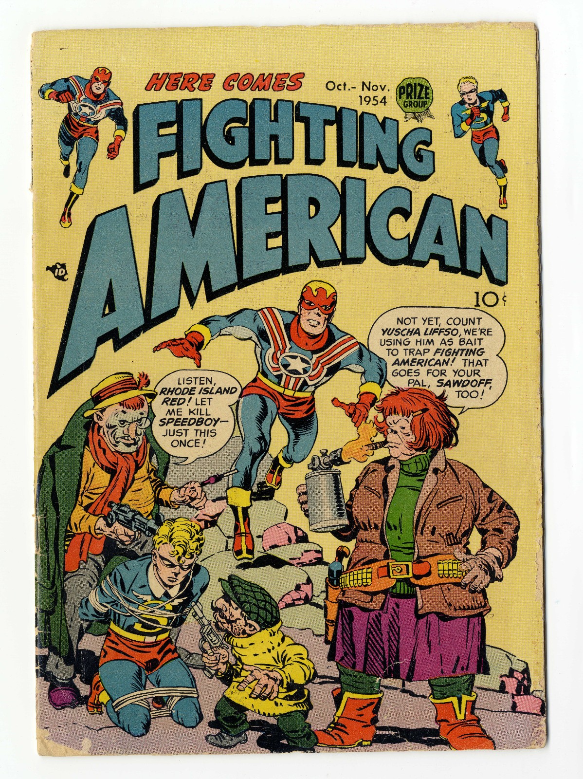 Fighting American #4 Prize 1954 Joe Simon & Jack Kirby