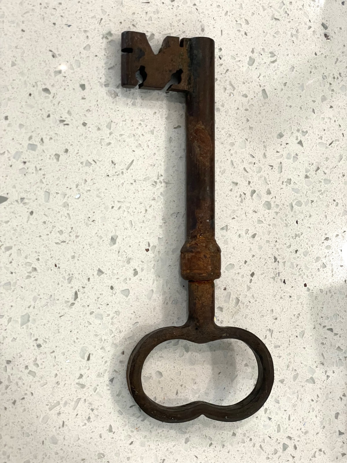 Large Antique Jailer\'s / Castle Style Key, 6 3/4\
