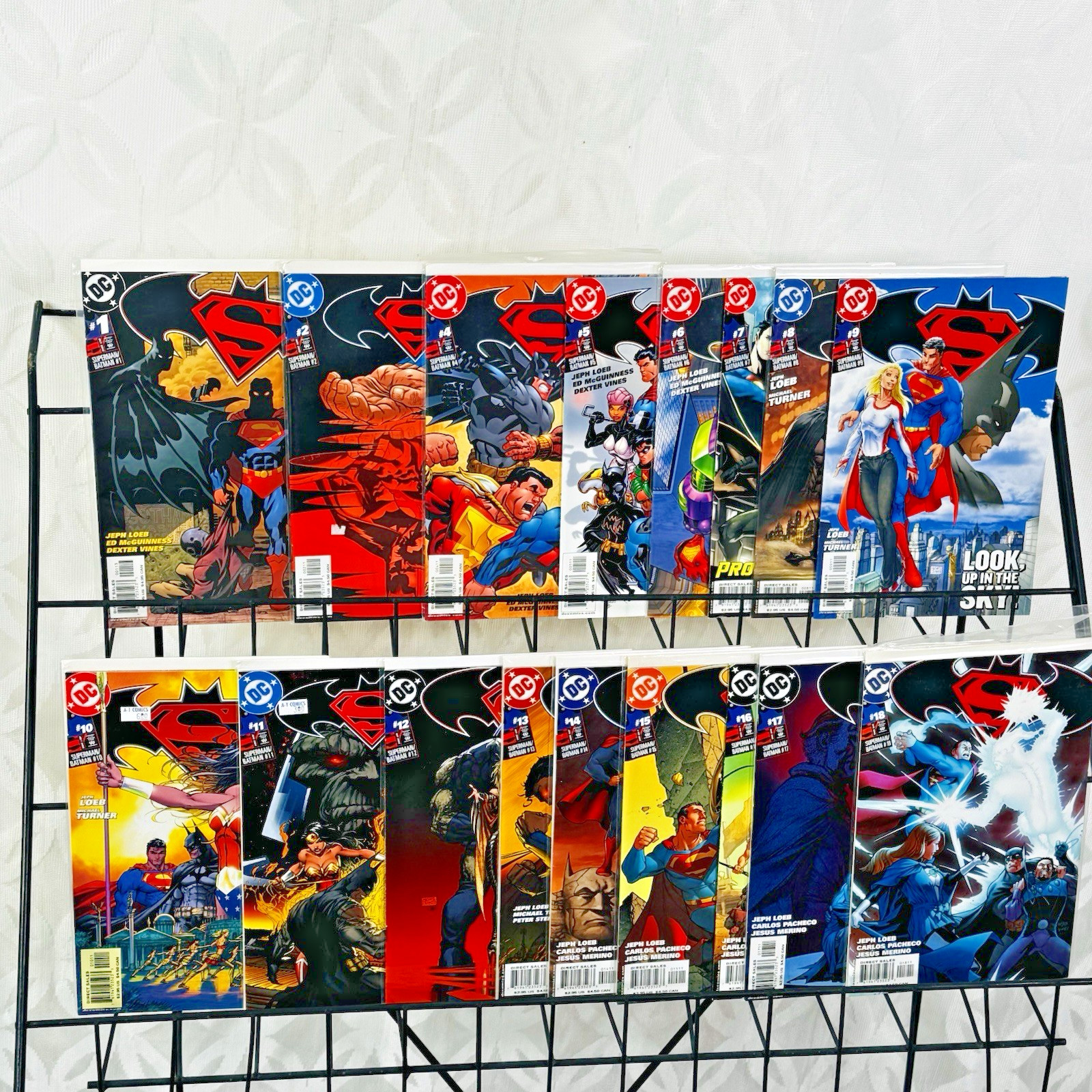 Superman Batman 1-2 4-18 Lot Darkseid Vs Supergirl (#1 3rd Print)