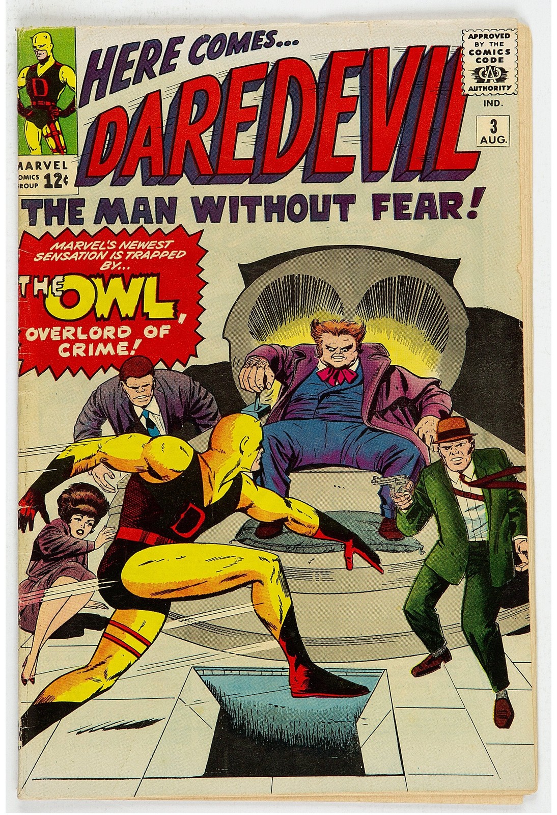 1964 Daredevil 3 MID GRADE 1964 Daredevil 3 MID GRADE