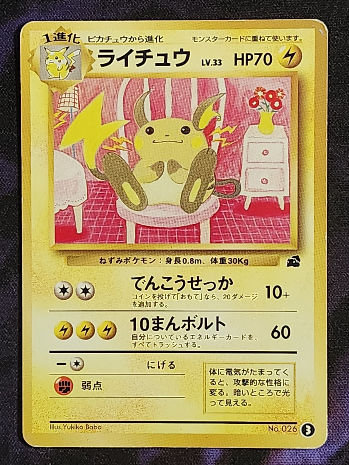 Pokemon Raichu 026 Bulbusaur Starter Kit Japanese Pokemon Raichu 026 Bulbusaur Starter Kit Japanese
