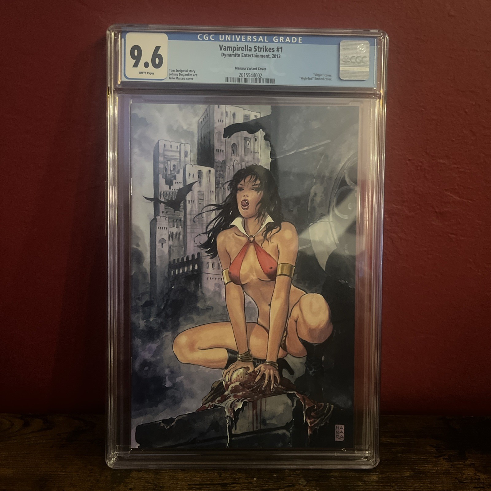 Vampirella Strikes (Vol.2) #1 Manara Virgin | CGC 9.6 | Only 69 Exist HTF 🔥 Vampirella Strikes (Vol.2) #1 Manara Virgin | CGC 9.6 | Only 69 Exist HTF 🔥