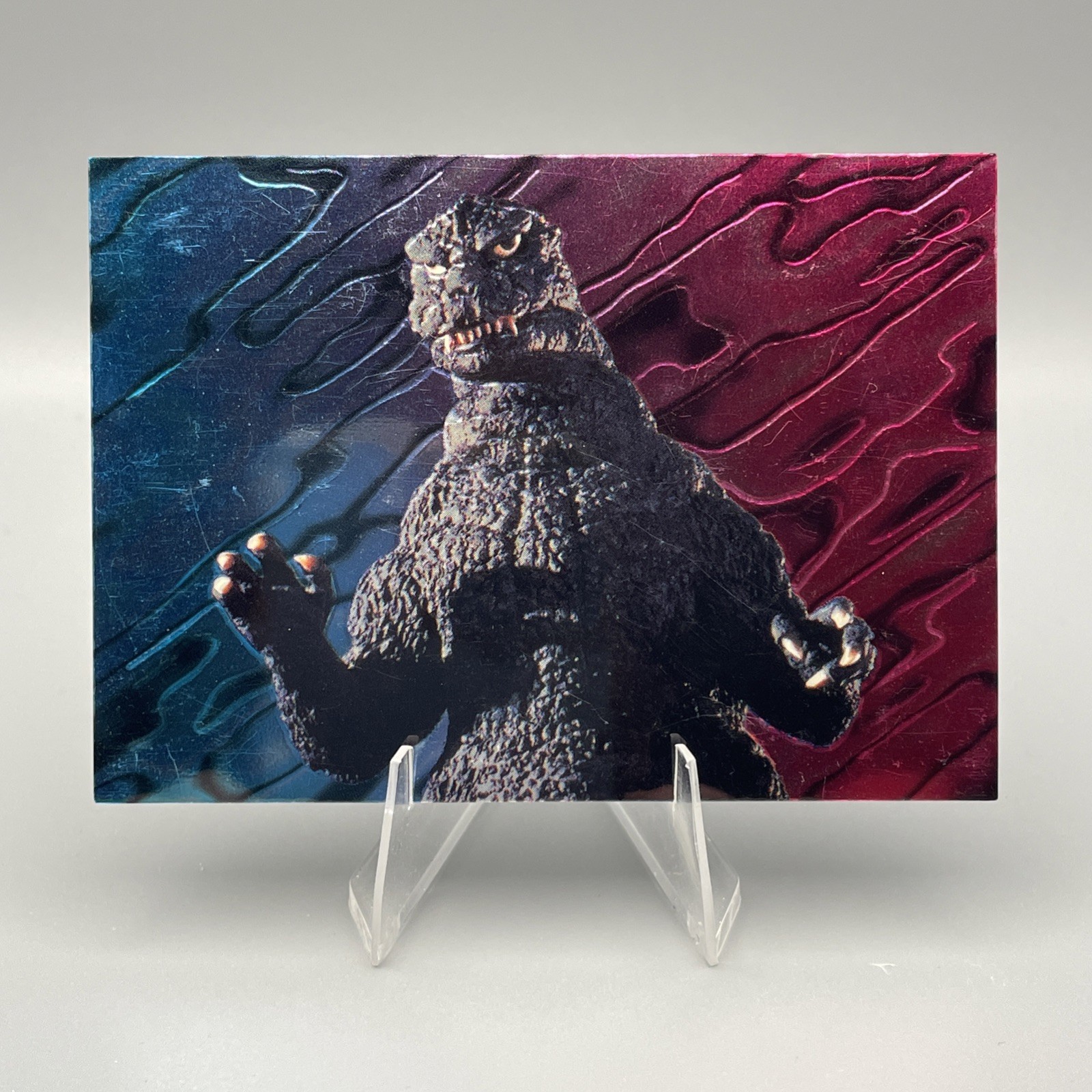 1996 Toho Godzilla JPP Amada Card Chrome Chromium GODZILLA ATTACKS #8 1996 Toho Godzilla JPP Amada Card Chrome Chromium GODZILLA ATTACKS #8