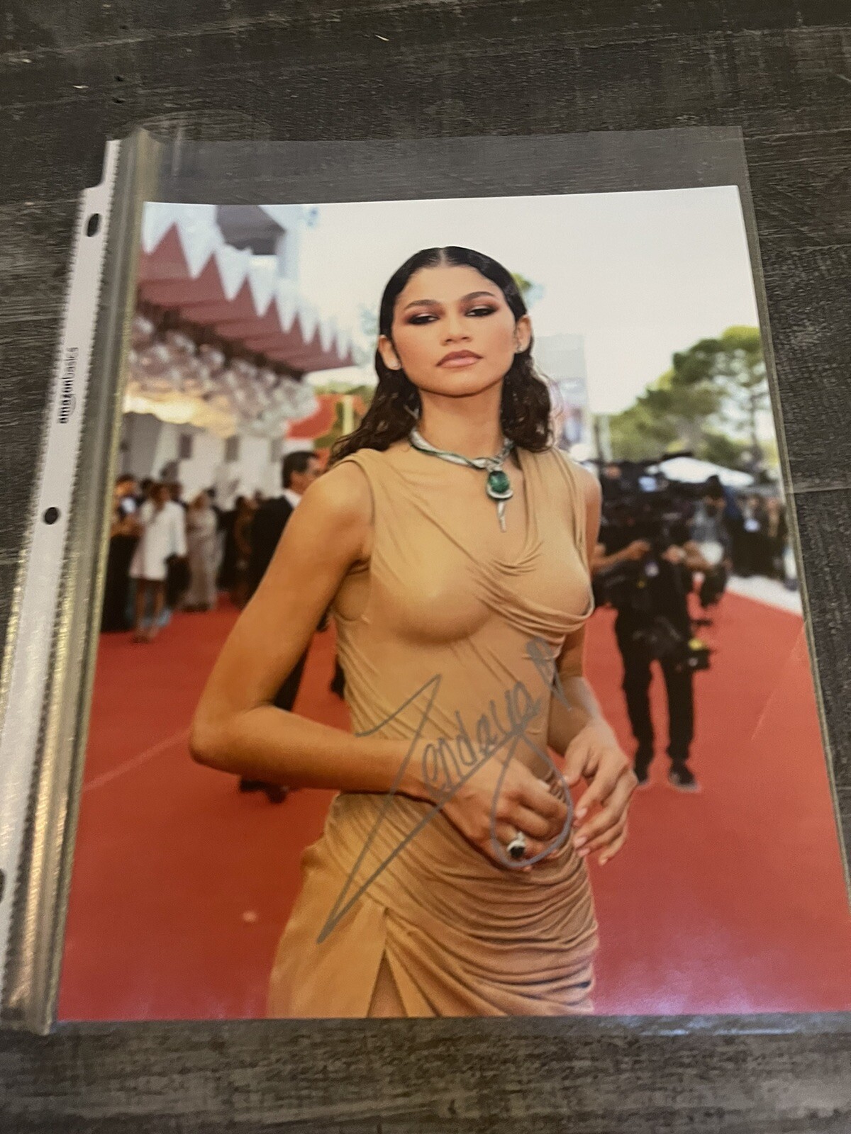 zendaya coleman signed photo With Dual COAs