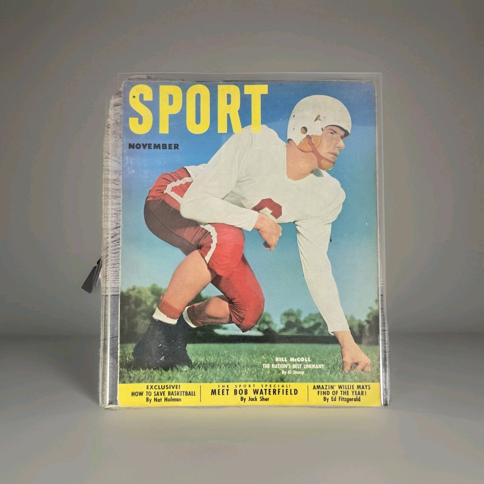 Sport magazine November 1951 Bill McColl Lineman Stanford University Vintage Sport magazine November 1951 Bill McColl Lineman Stanford University Vintage