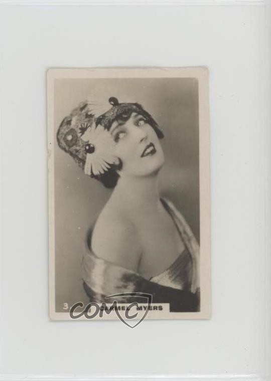 1926 BAT Beauties 2nd Series Tobacco Carmel Myers #3 0nr3