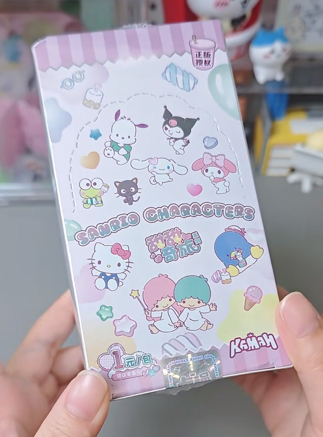 Sanrio Characters Trading Cards Booster 36 Packs Box Sealed Collectible us stock