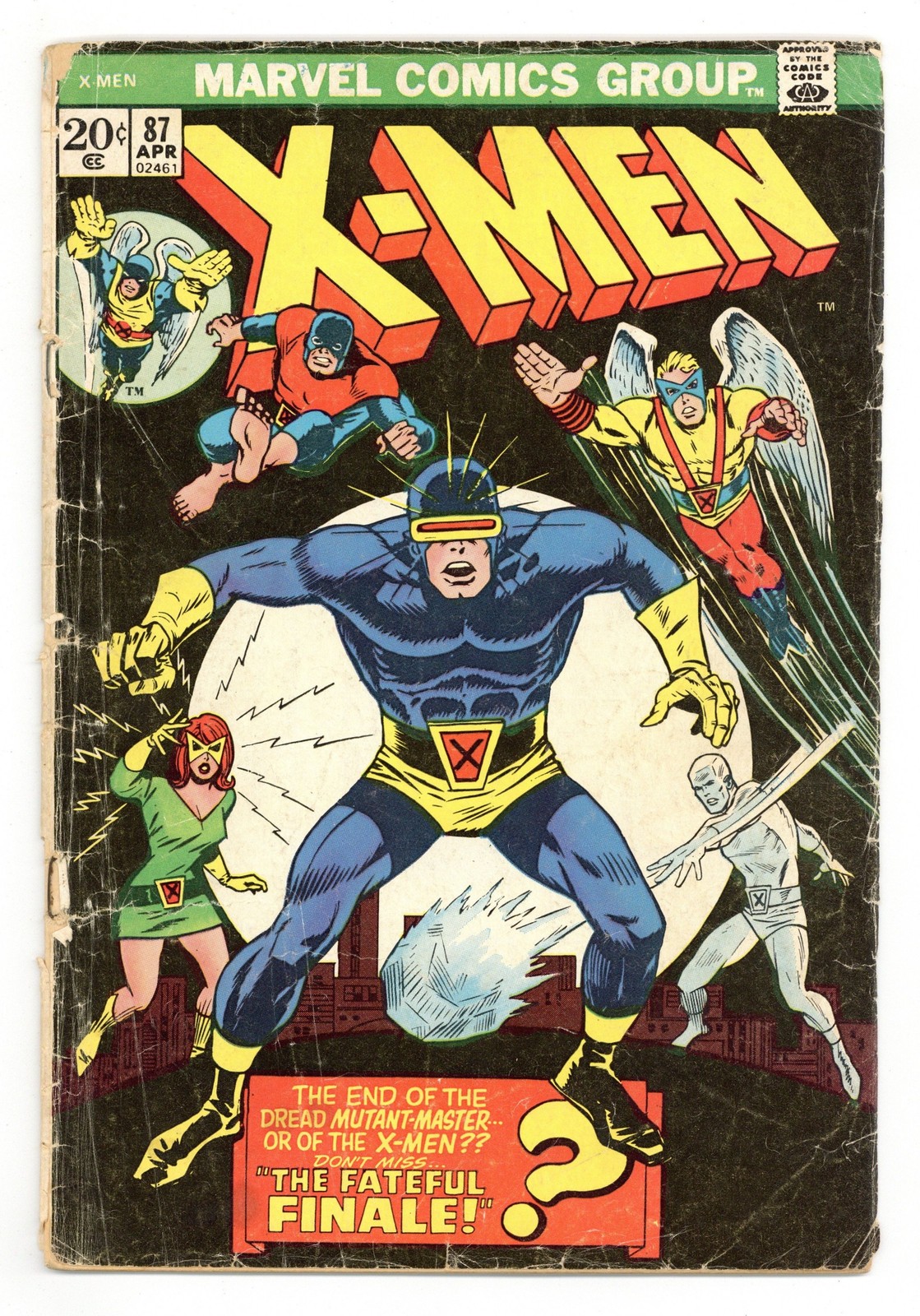 Uncanny X-Men #87 GD- 1.8 1974