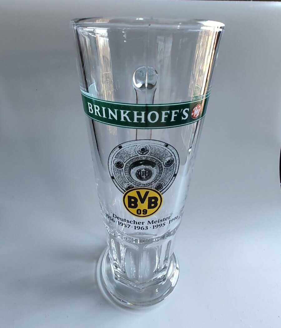 Brinkhoff's Beer Mug No.1 German Beer BVB 09 Deutscher Meister Vintage Lot Of 6 Brinkhoff's Beer Mug No.1 German Beer BVB 09 Deutscher Meister Vintage Lot Of 6