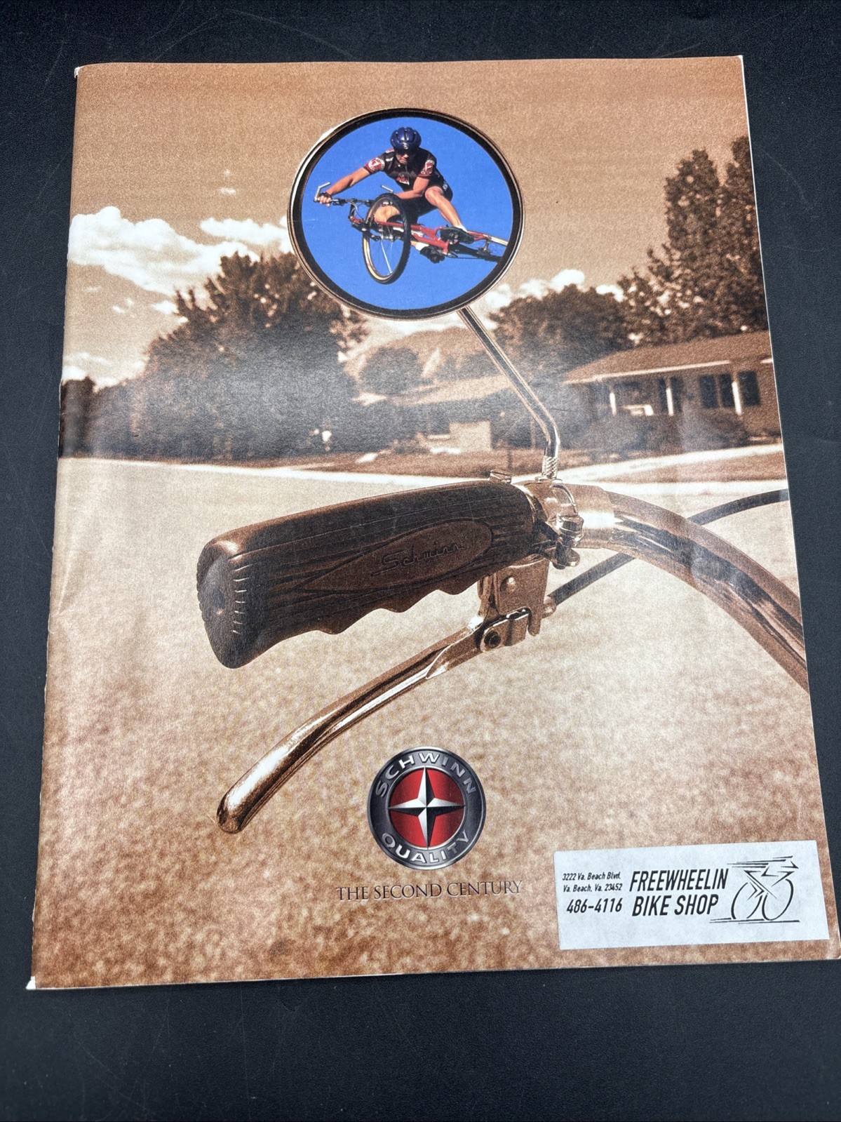 1996 Schwinn 100th Anniversary Catalog Timeline Poster 1996 Schwinn 100th Anniversary Catalog Timeline Poster