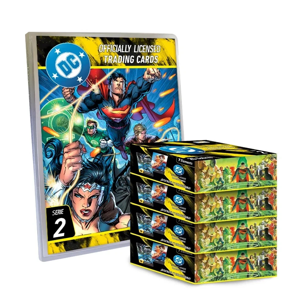2025 DC COMICS SERIE 2 BERLIN TC 4 BOX - 25 SEALED PACKS Peru Edition Superman