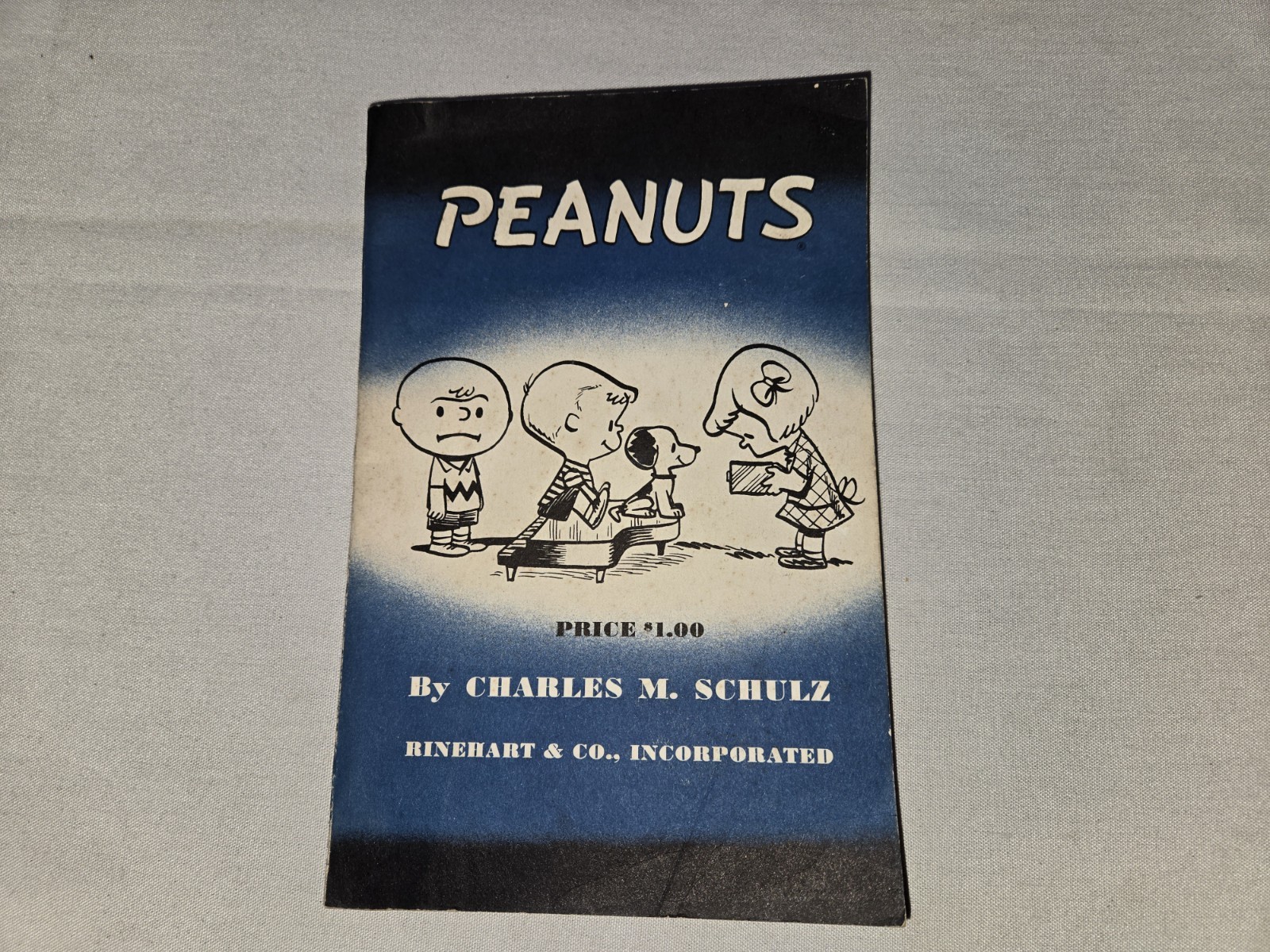 RARE 1952 RINEHART PEANUTS COMPLETE BOOK CHARLIE BROWN SNOOPY CHARLES SHULZ ORIG RARE 1952 RINEHART PEANUTS COMPLETE BOOK CHARLIE BROWN SNOOPY CHARLES SHULZ ORIG