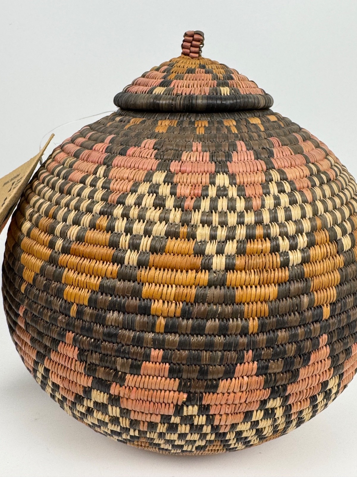 Traditional Zulu Isichumo Basket 10