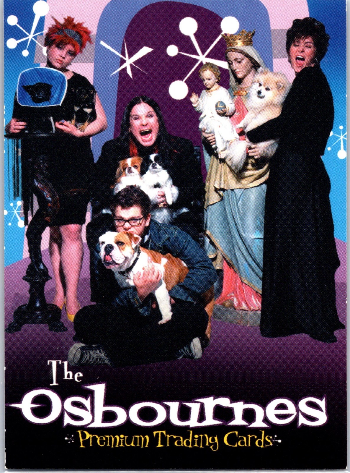 The Osbournes - promo card card  [Inkworks]