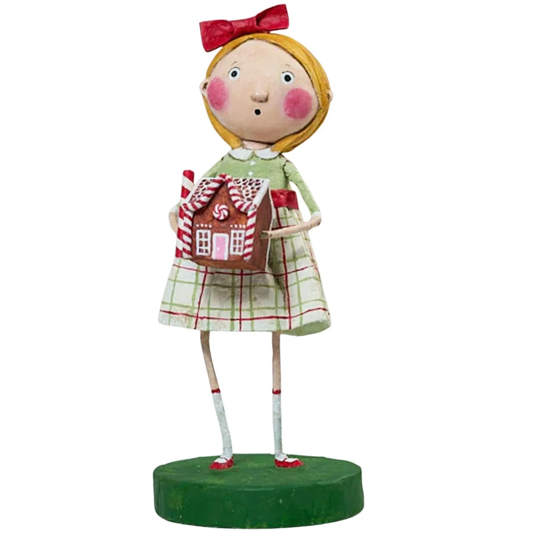 LORI MITCHELL ~ Ginger's House ~ Folk Art Christmas Figure