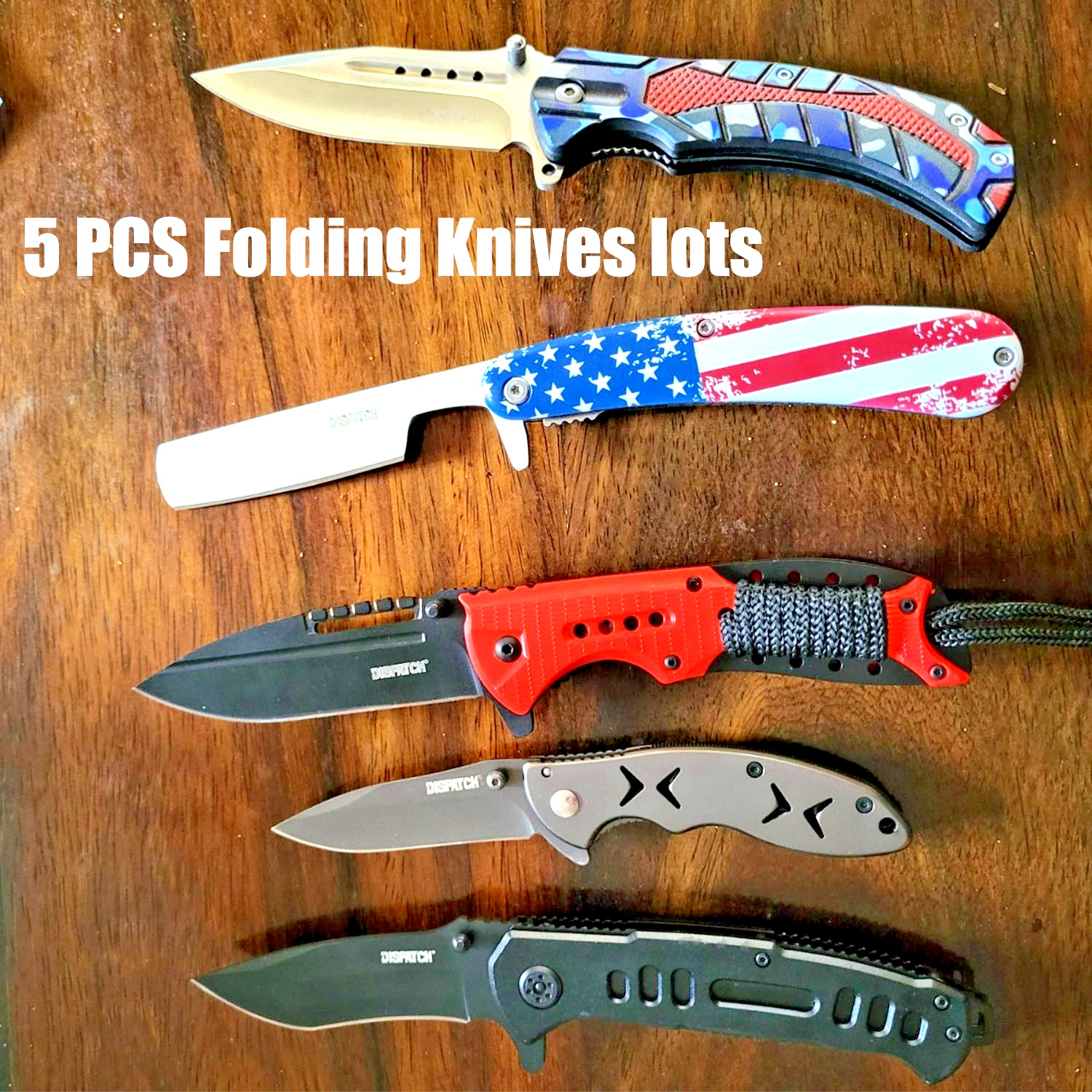 50PCS ——For jay75alltheway——Pocket Knife lot Liquidation Knife Lot Wholesale