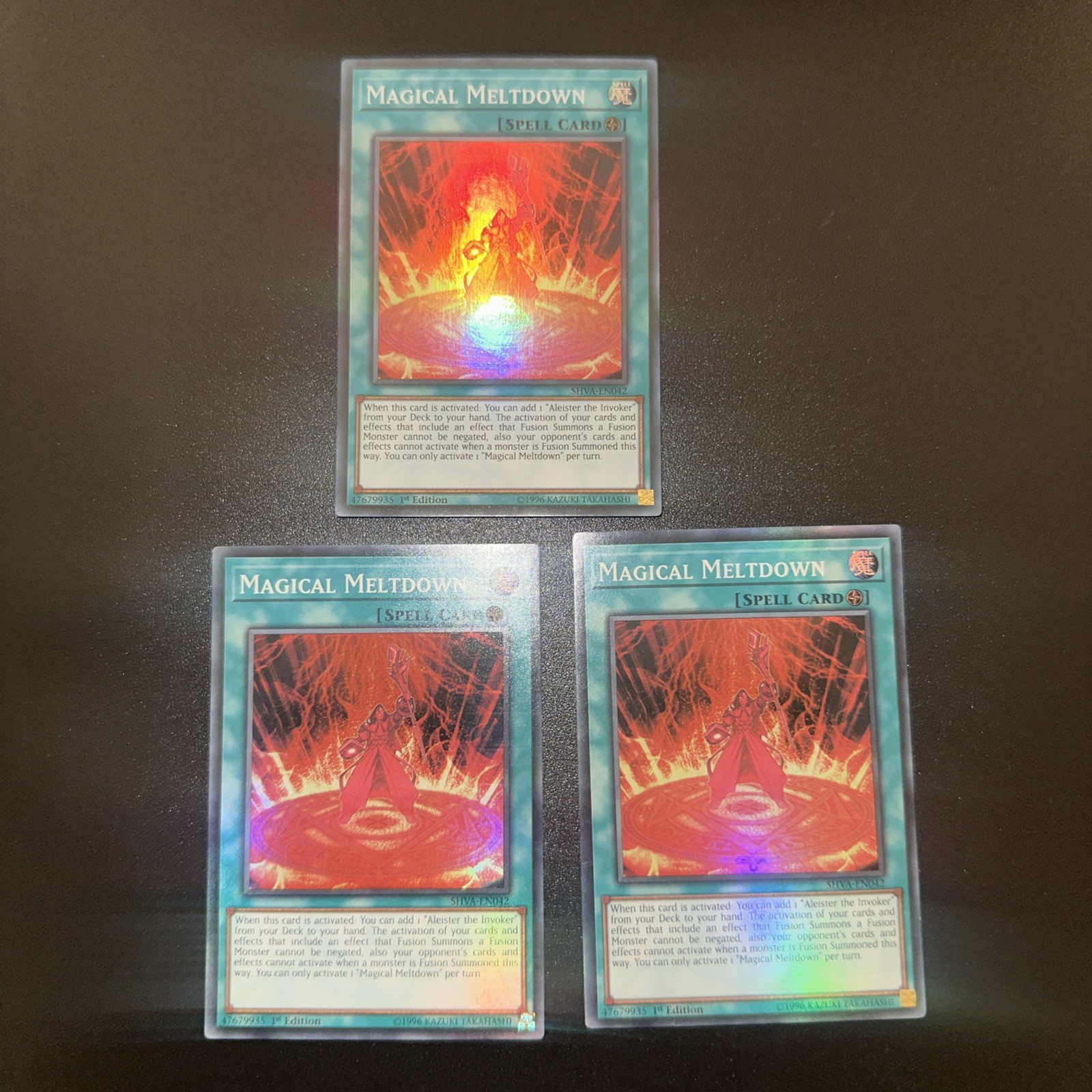 SHVA-EN042 Magical Meltdown PLAYSET Super Rare 1st Ed Near Mint SHVA-EN042 Magical Meltdown PLAYSET Super Rare 1st Ed Near Mint