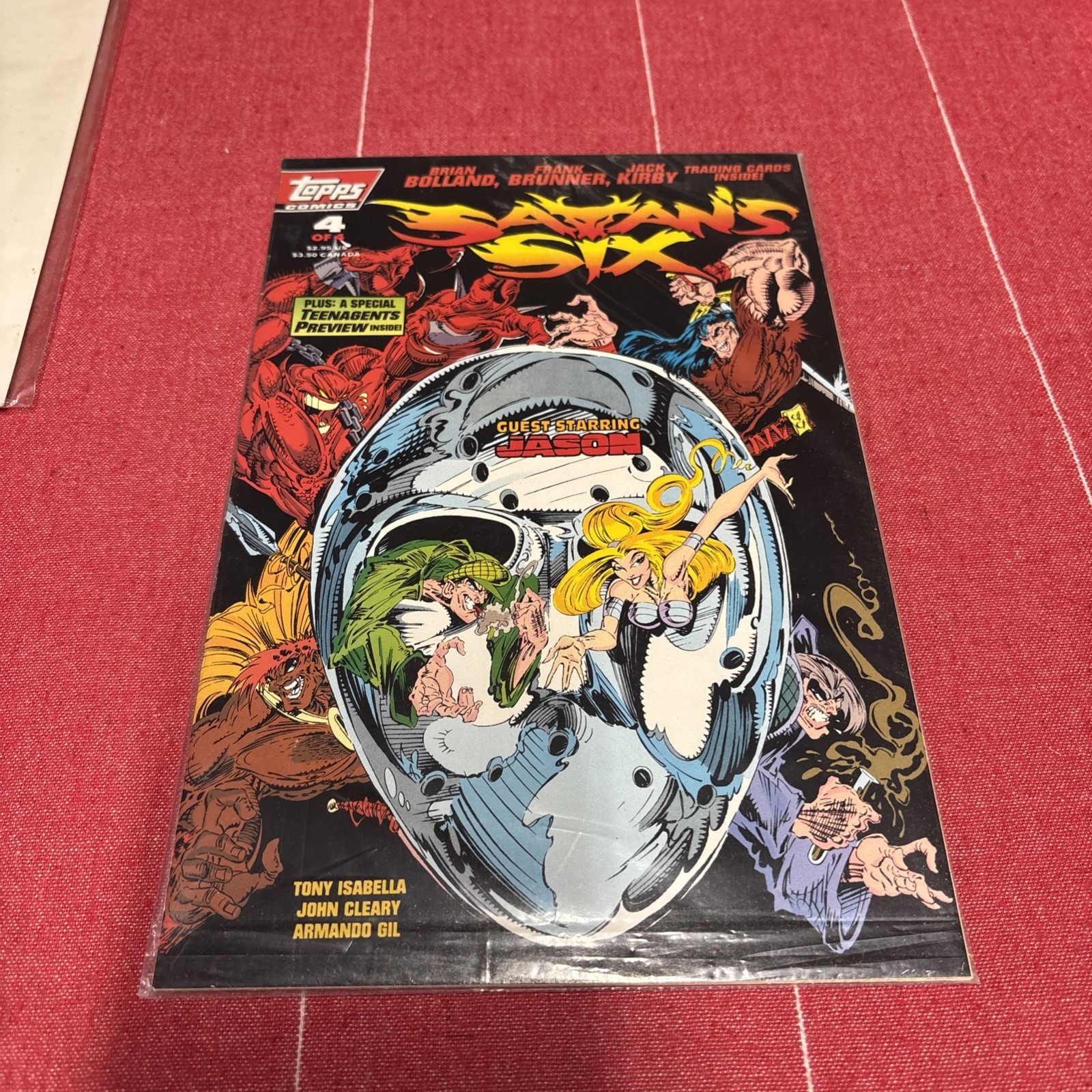 Satan's Six #4 Topps Comic Jason Vorhees
